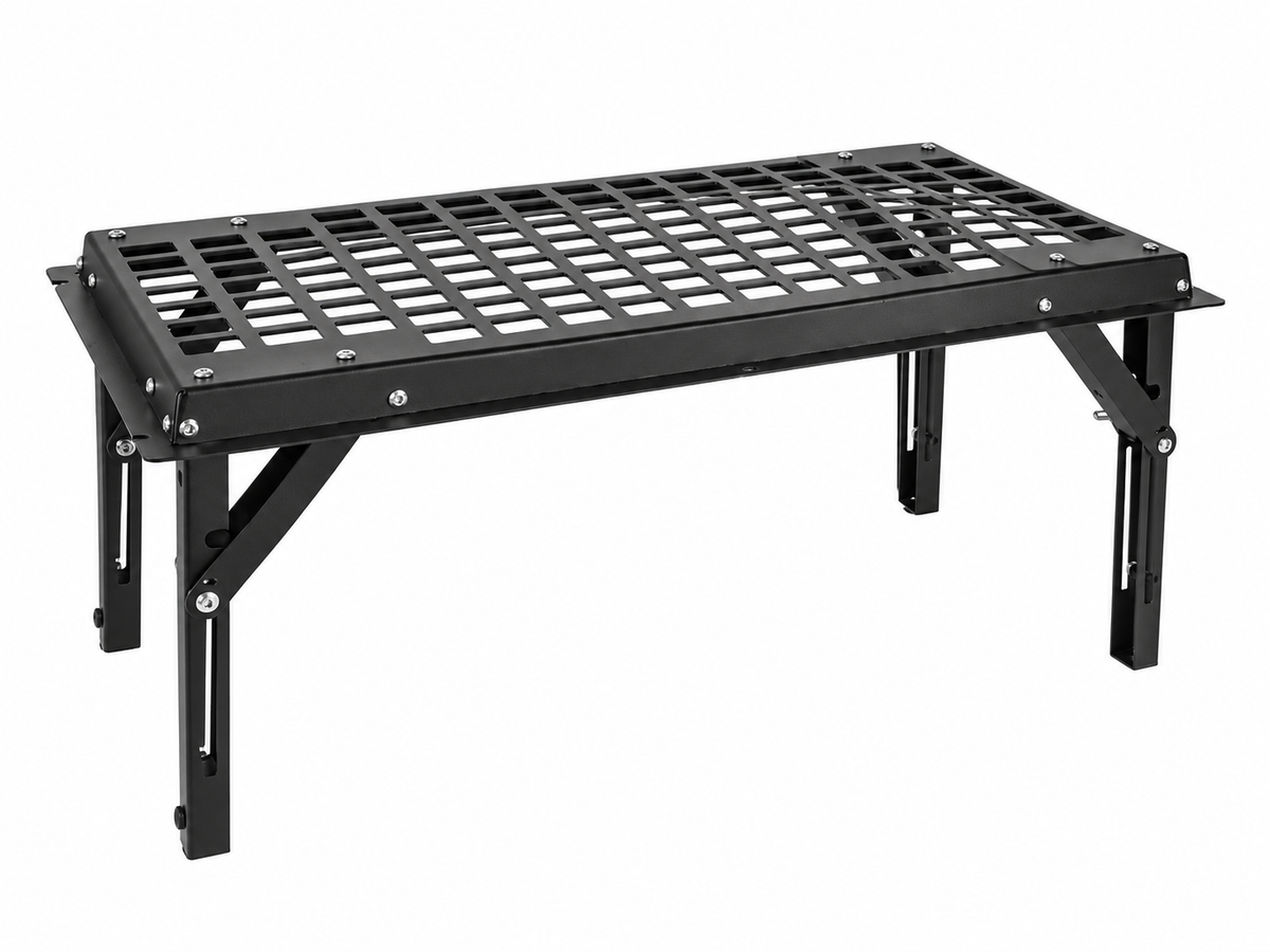 Jeep Wrangler JK & JL Tailgate Storage Box with Fold-Down Table