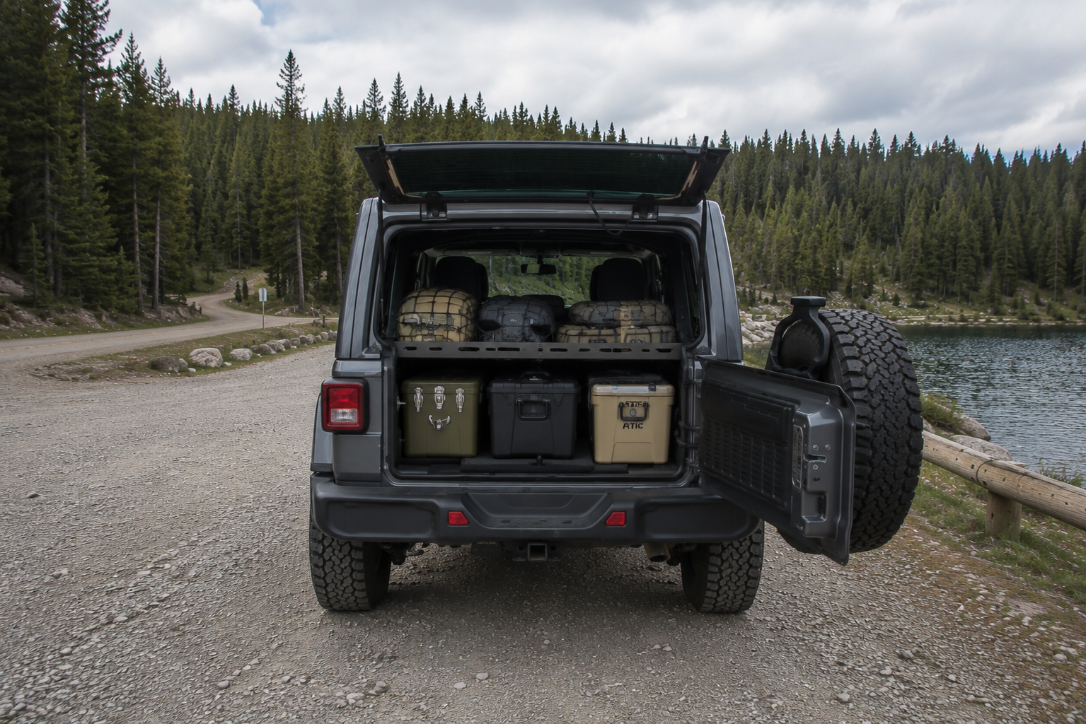 Jeep Wrangler Trunk Cargo Rack | JK & JL (2007-2026)
