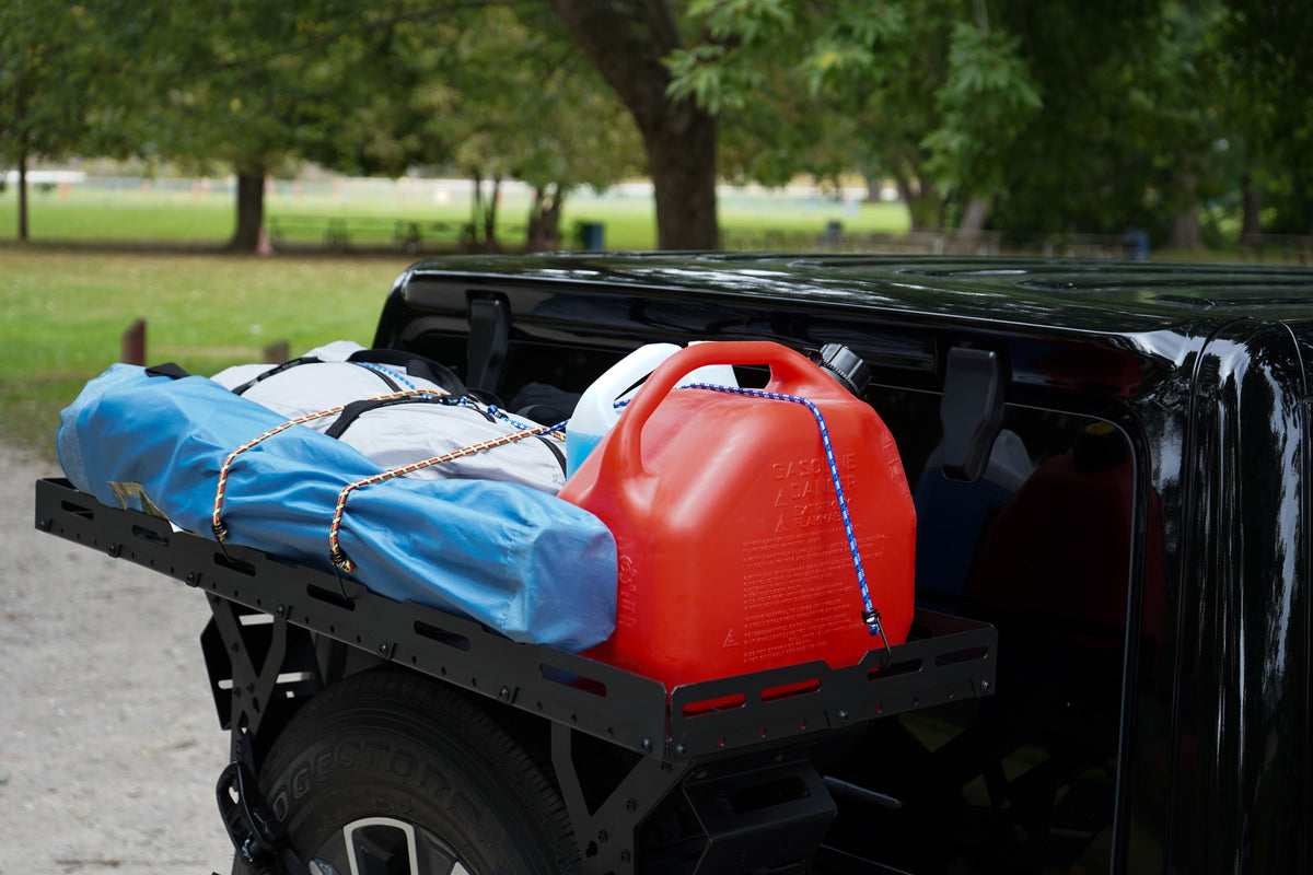 Jeep Wrangler Spare Tire Cargo Rack