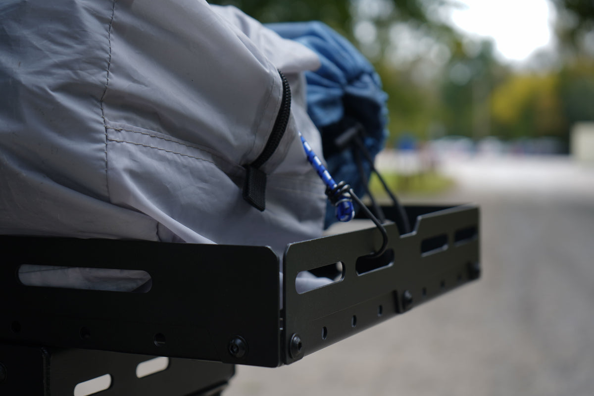 Jeep Wrangler Spare Tire Cargo Rack