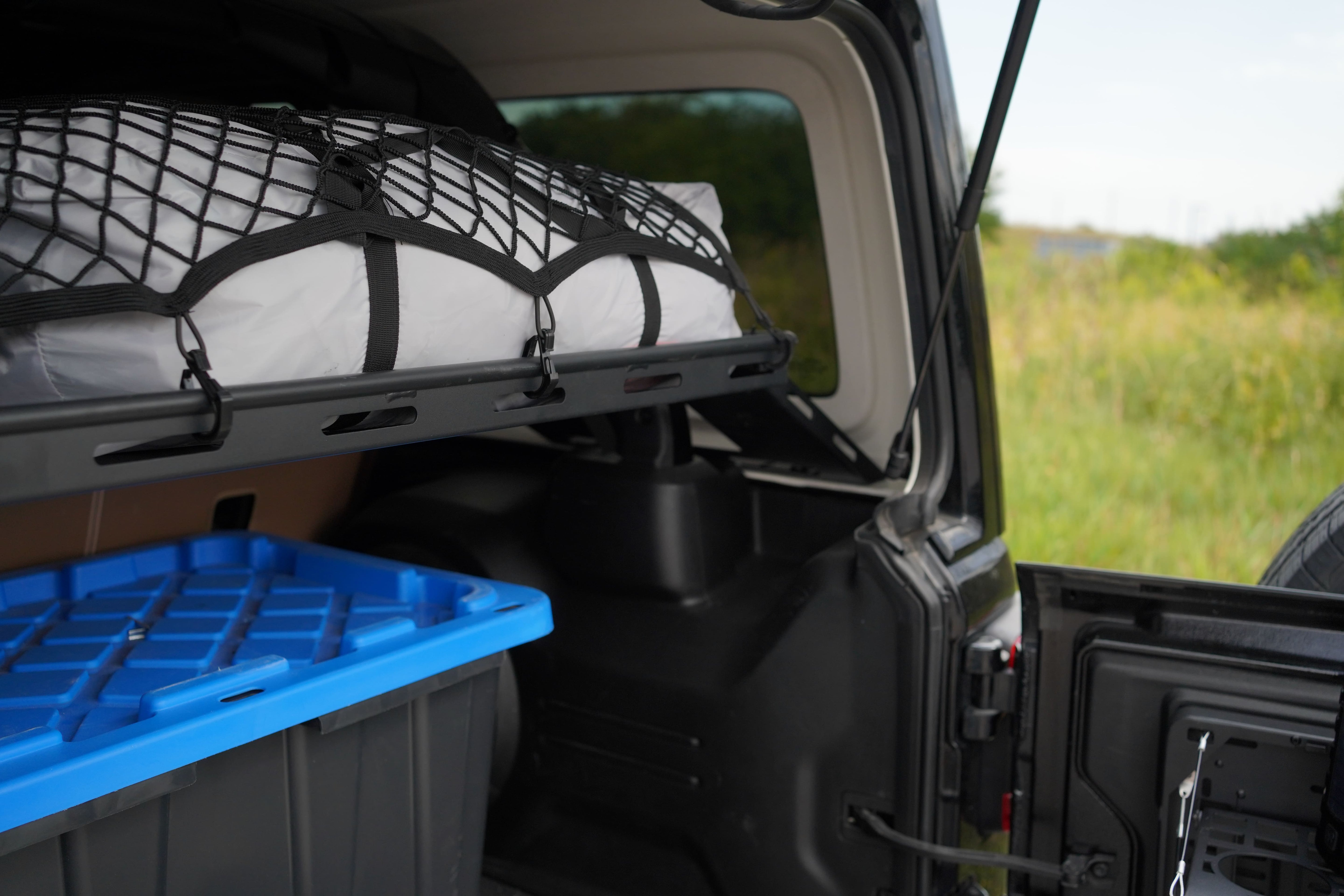 Jeep Wrangler Trunk Rack & Tailgate Table Bundle