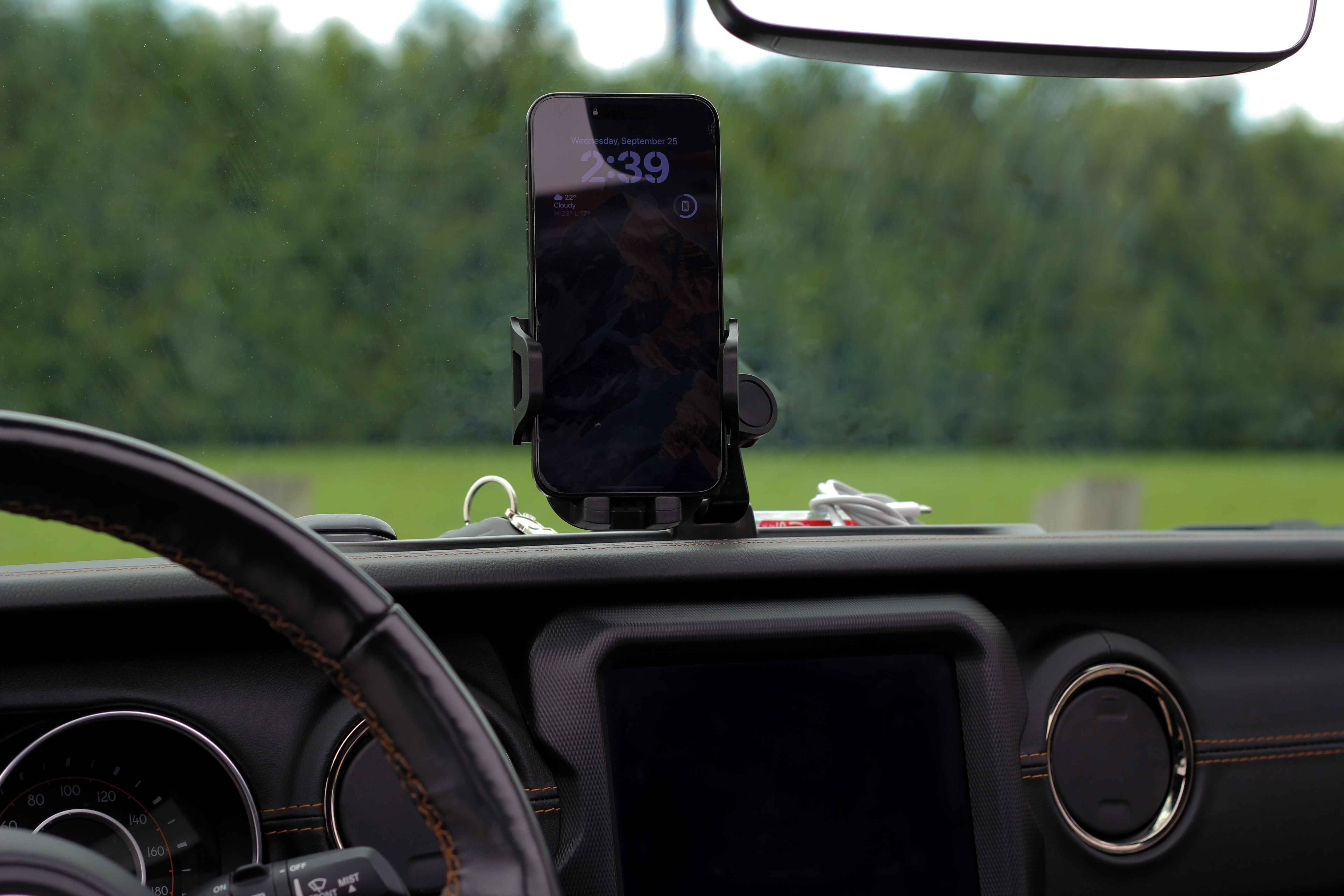 Dash Storage Tray Phone Holder JL/JLU
