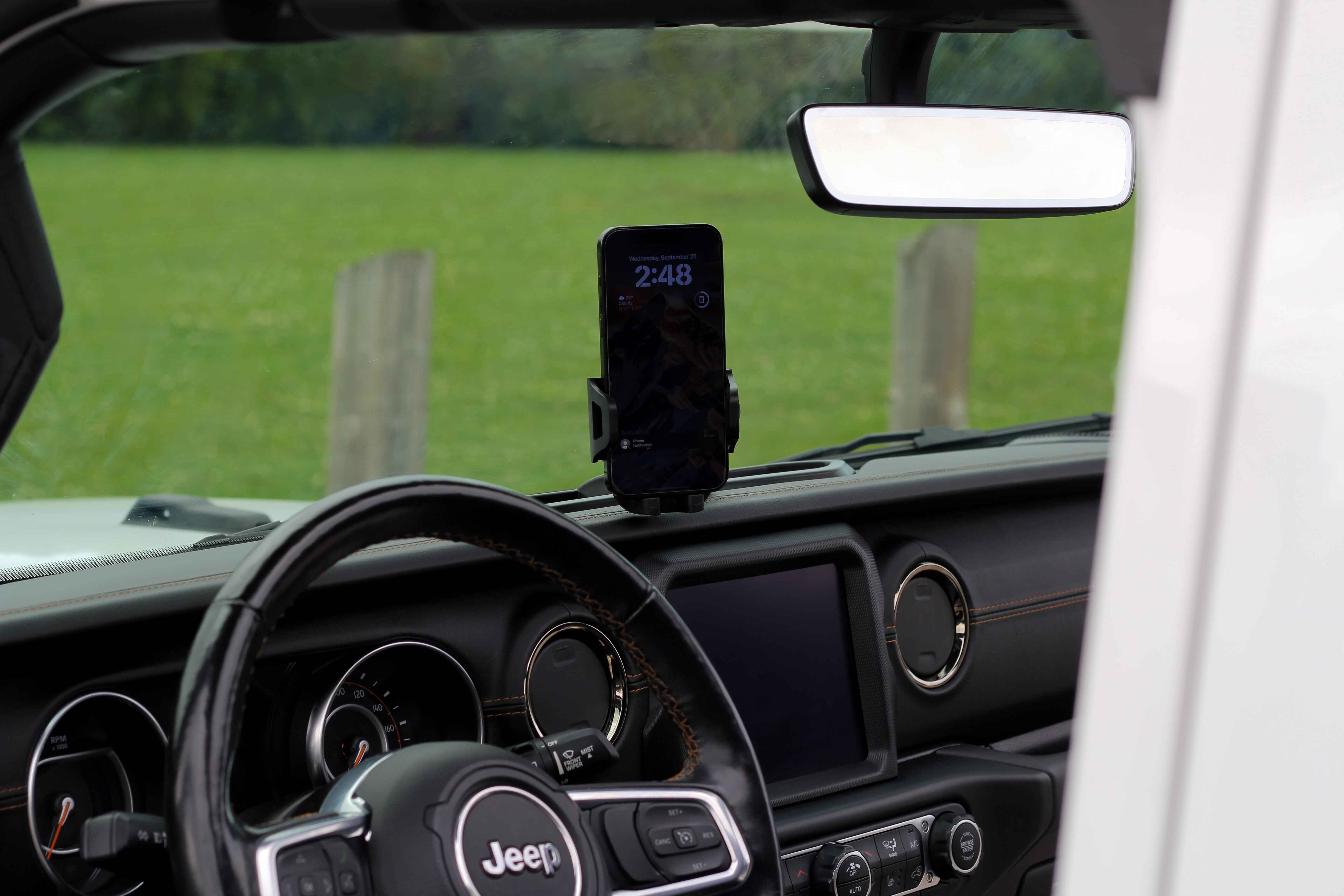 Dash Storage Tray Phone Holder JL/JLU