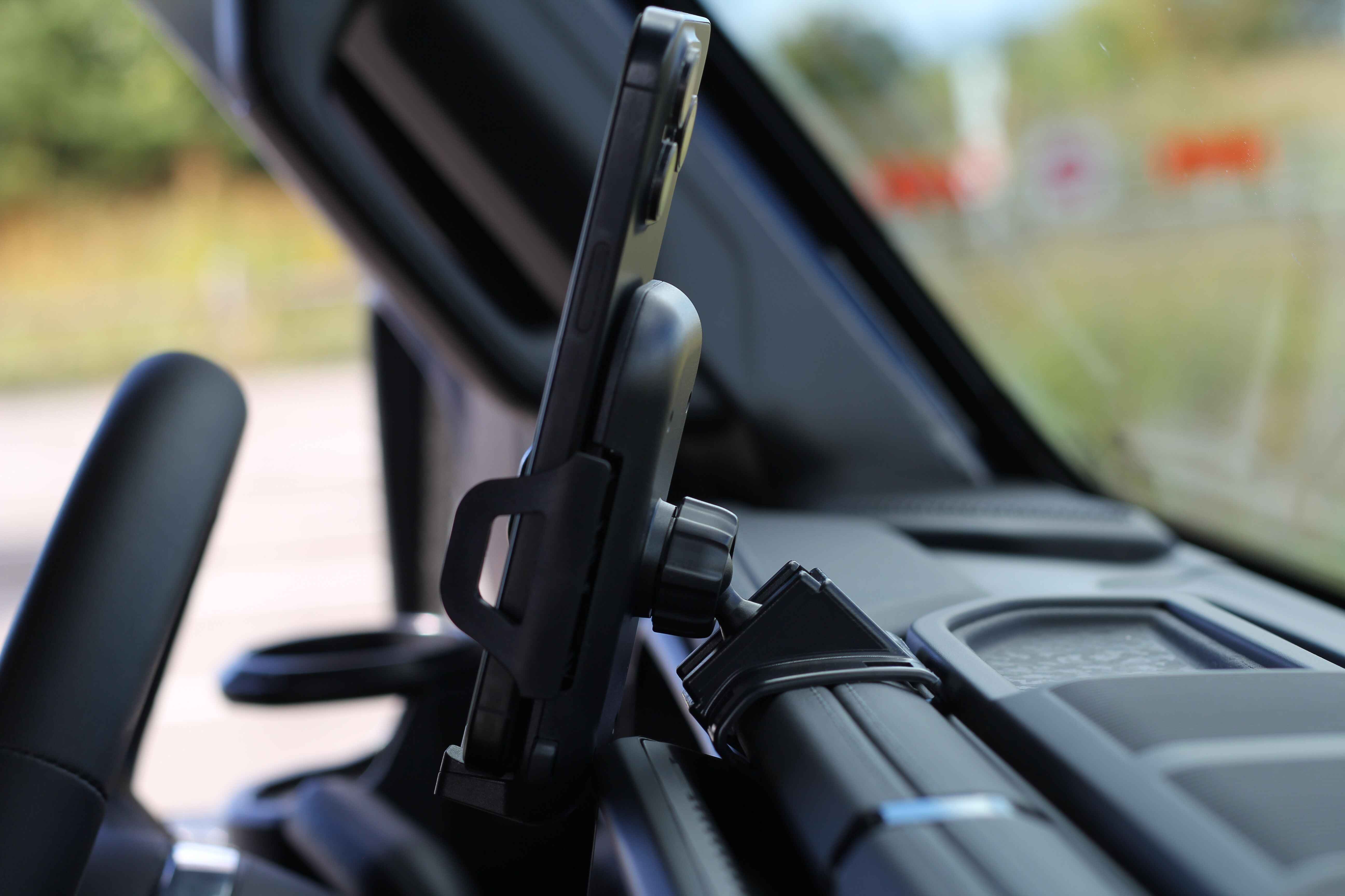 Jeep Wrangler Phone Holder