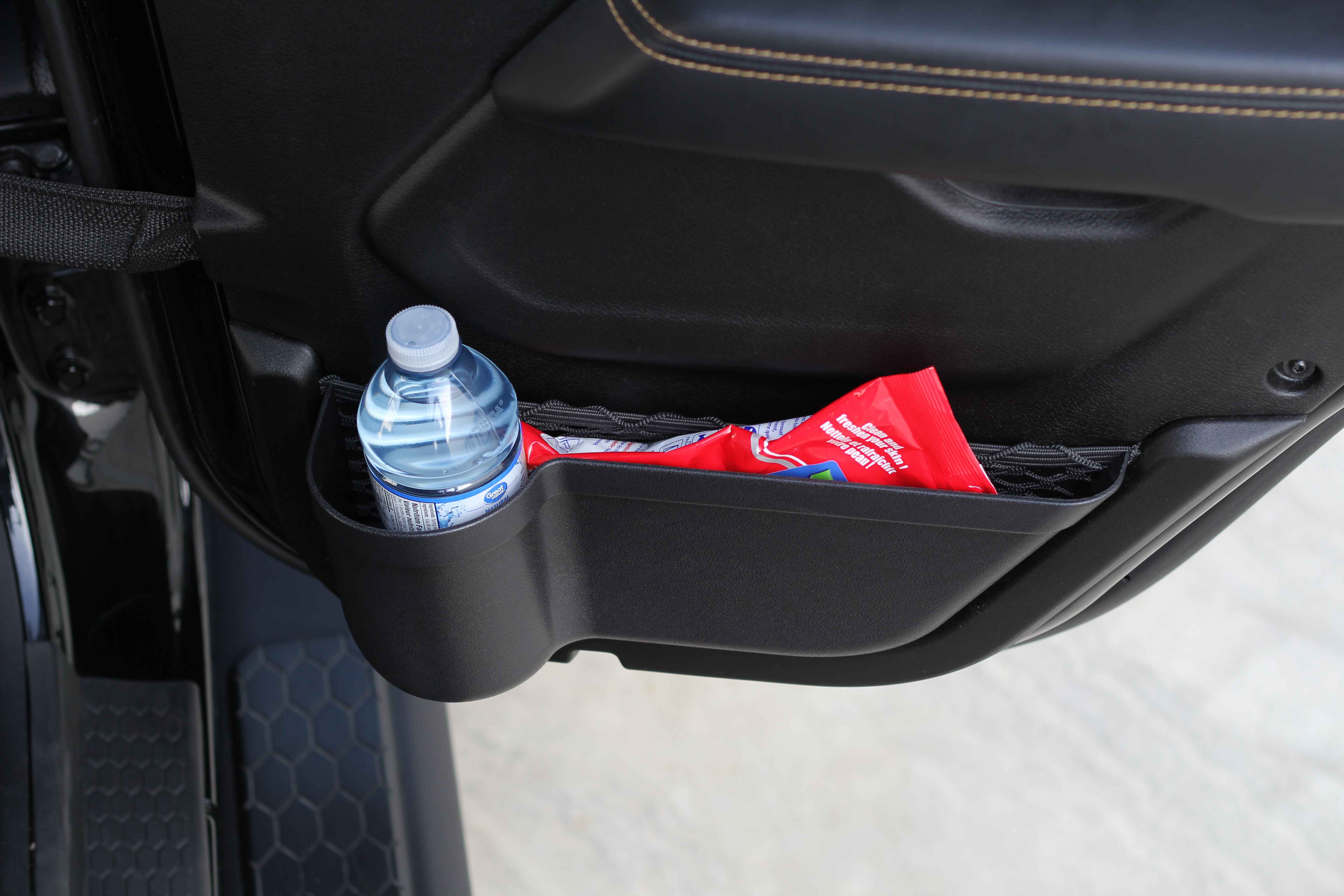 Jeep Wrangler water bottle holder
