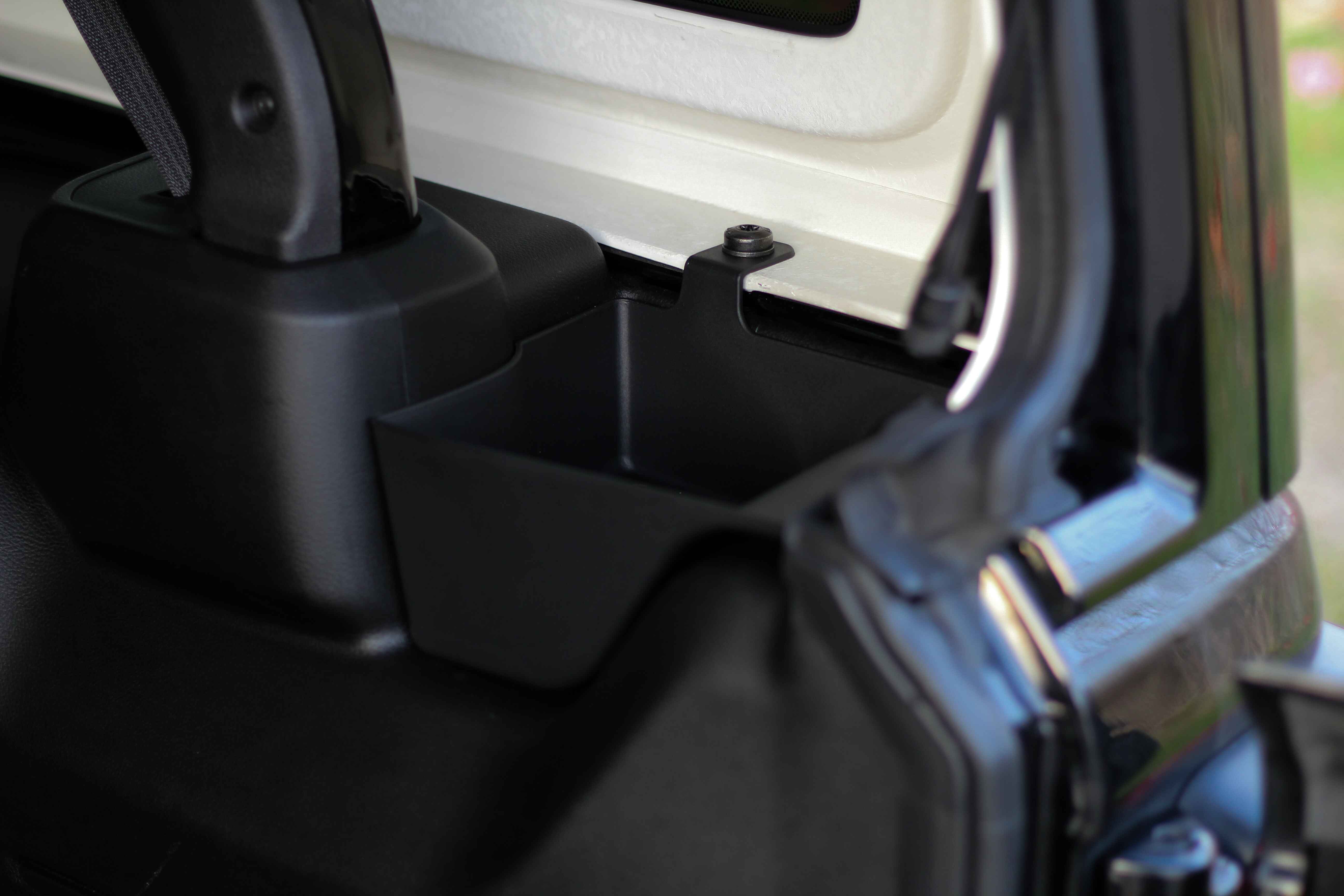 Jeep Wrangler Trunk Storage
