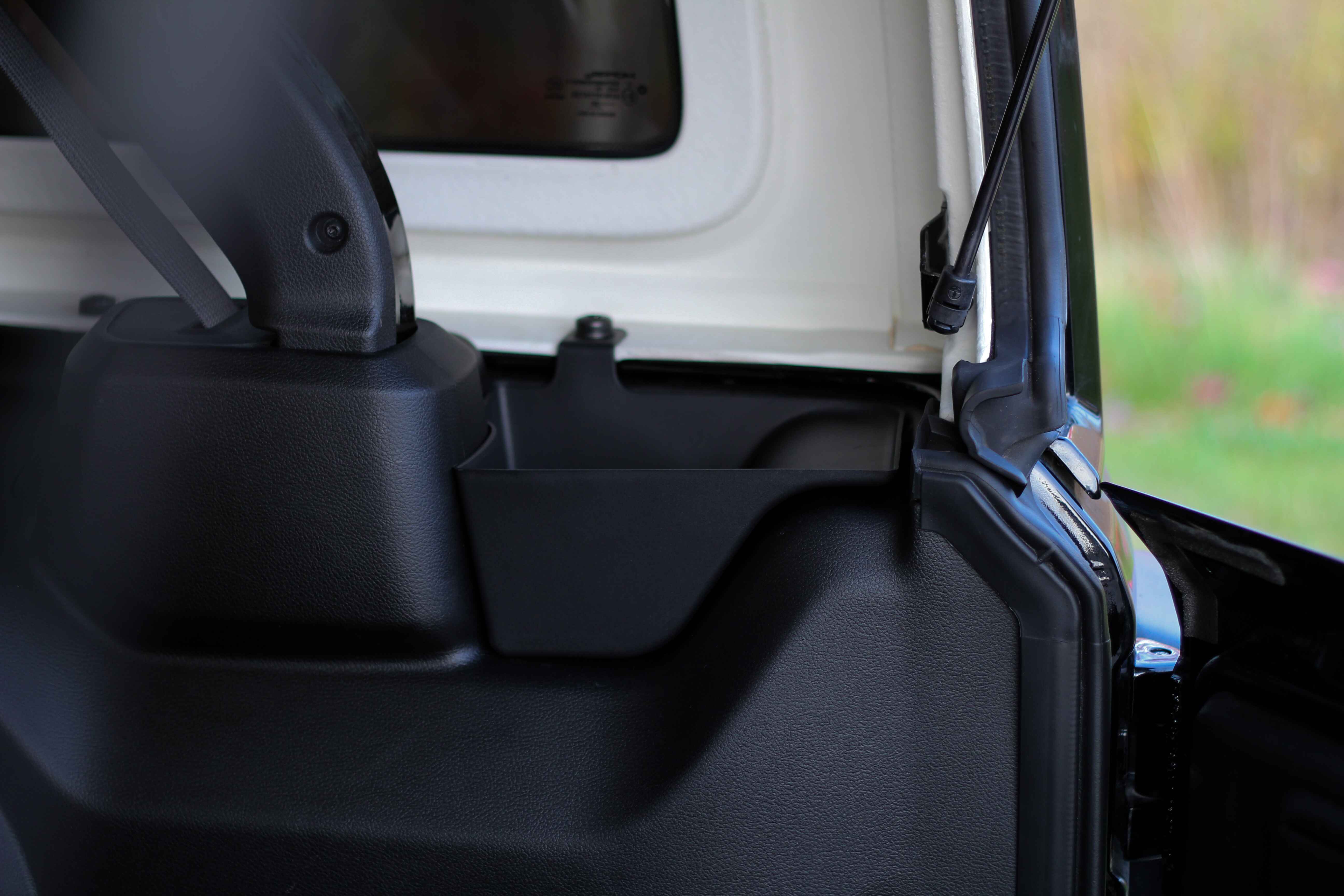 Jeep Wrangler Trunk Storage