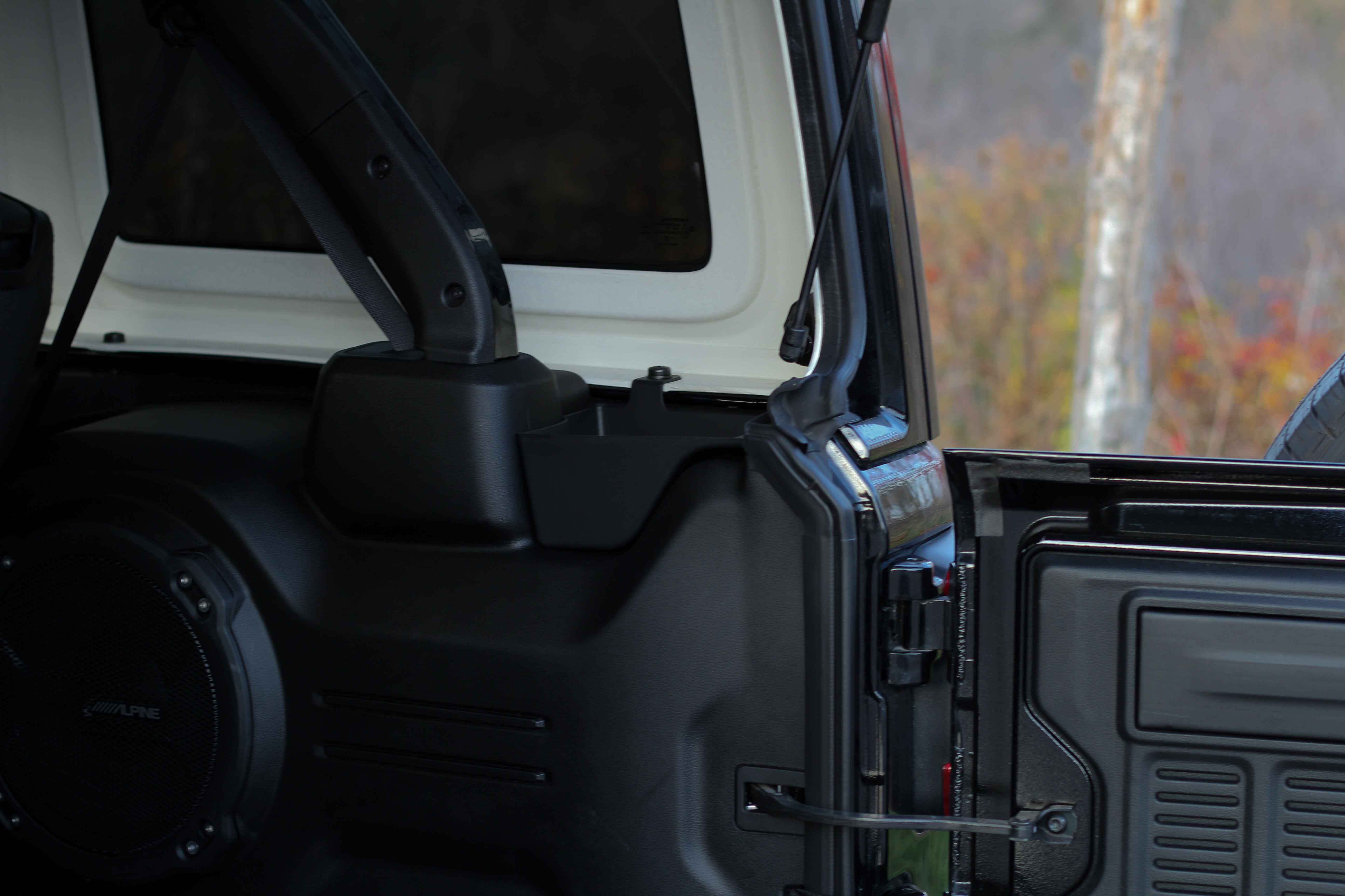Jeep Wrangler Trunk Storage