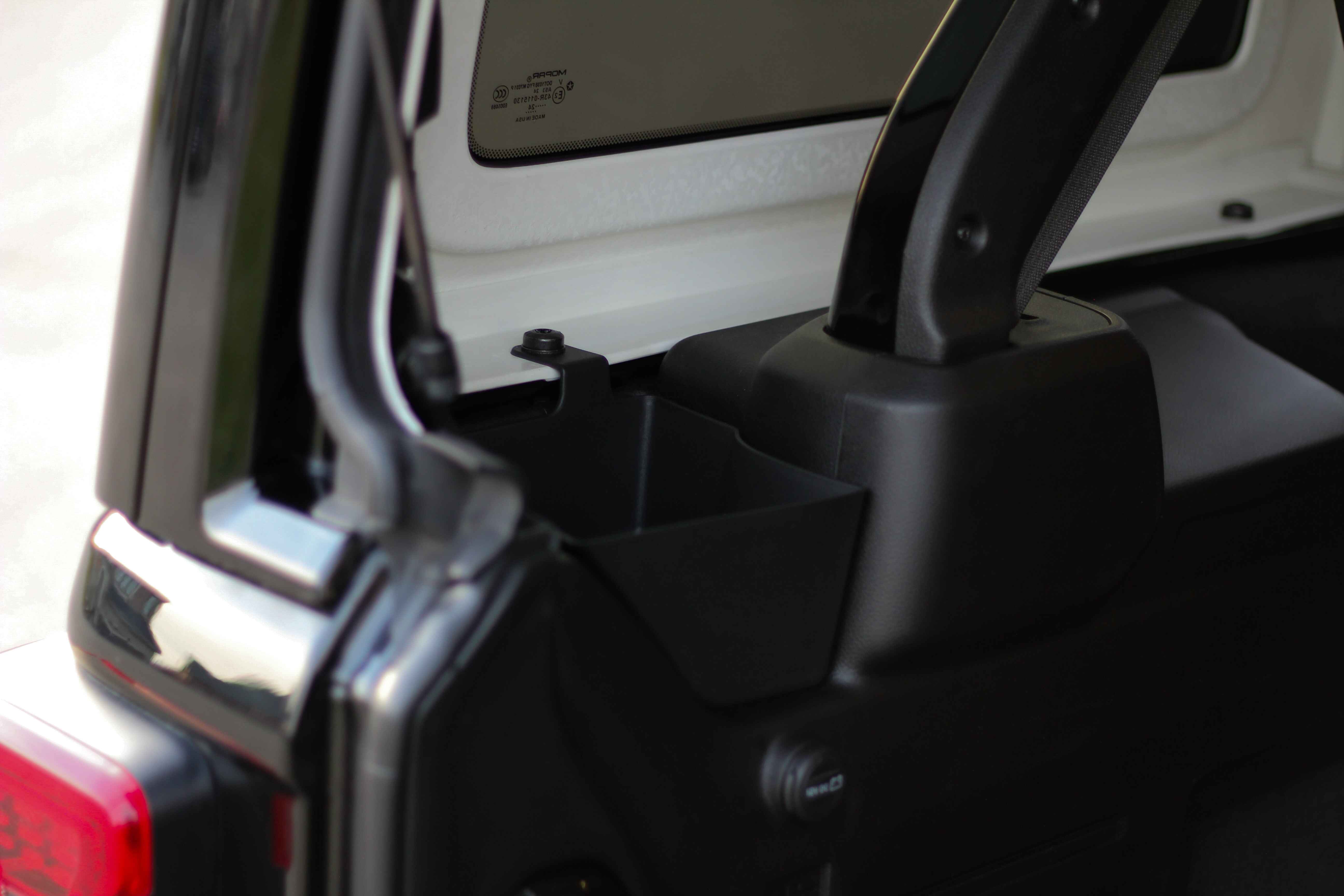 Jeep Wrangler Trunk Storage