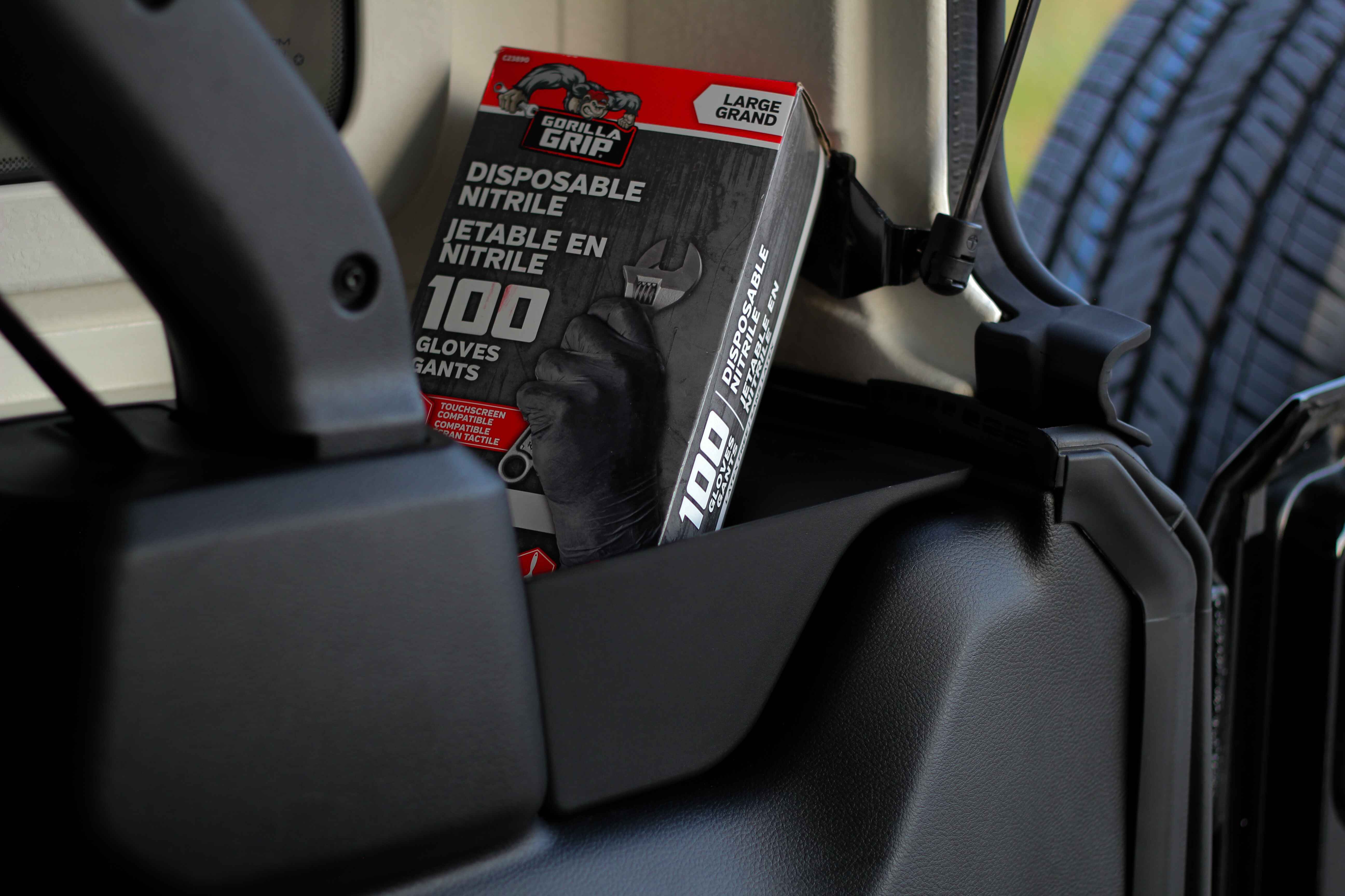 Jeep Wrangler side Trunk Storage