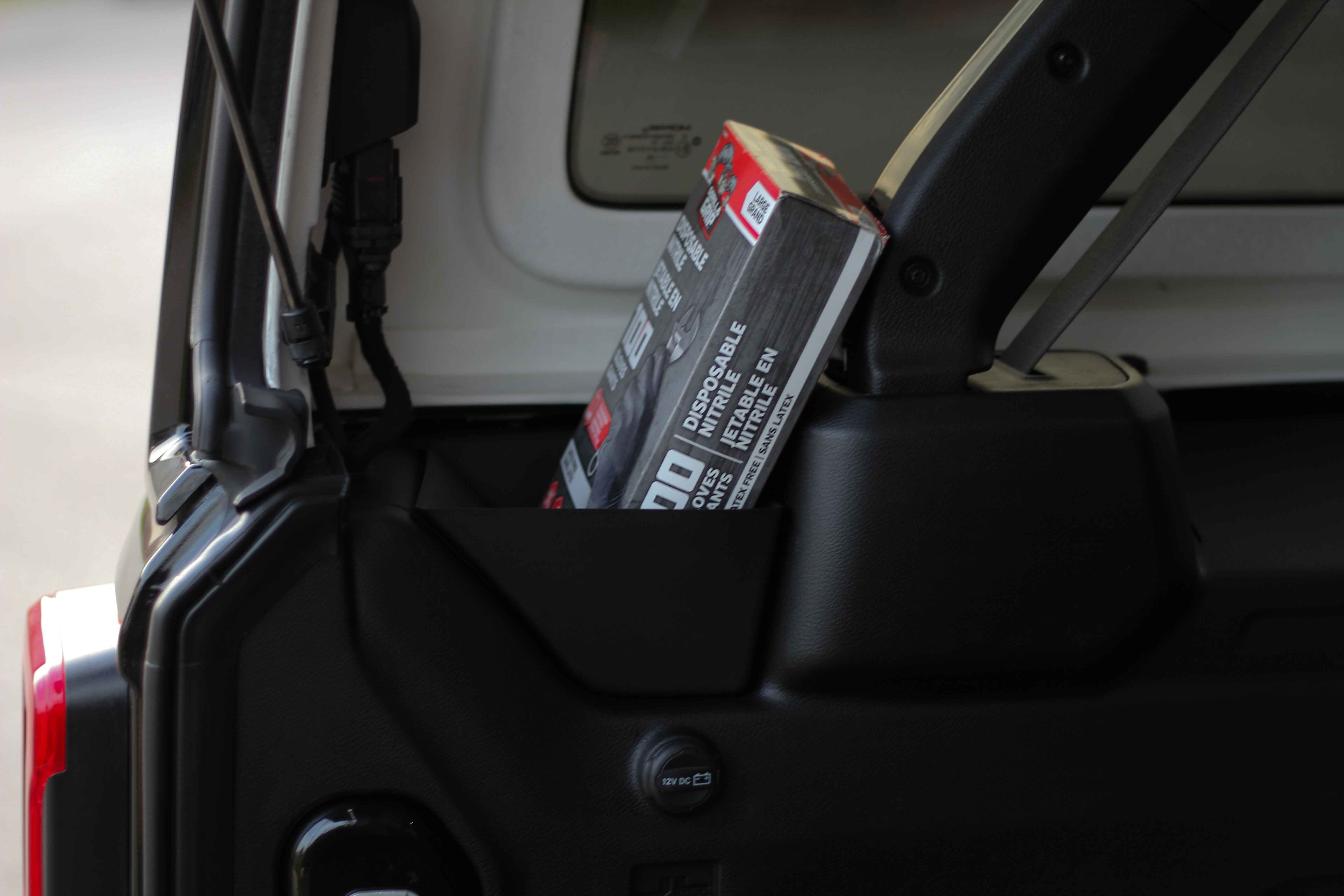 Jeep Wrangler Trunk Storage
