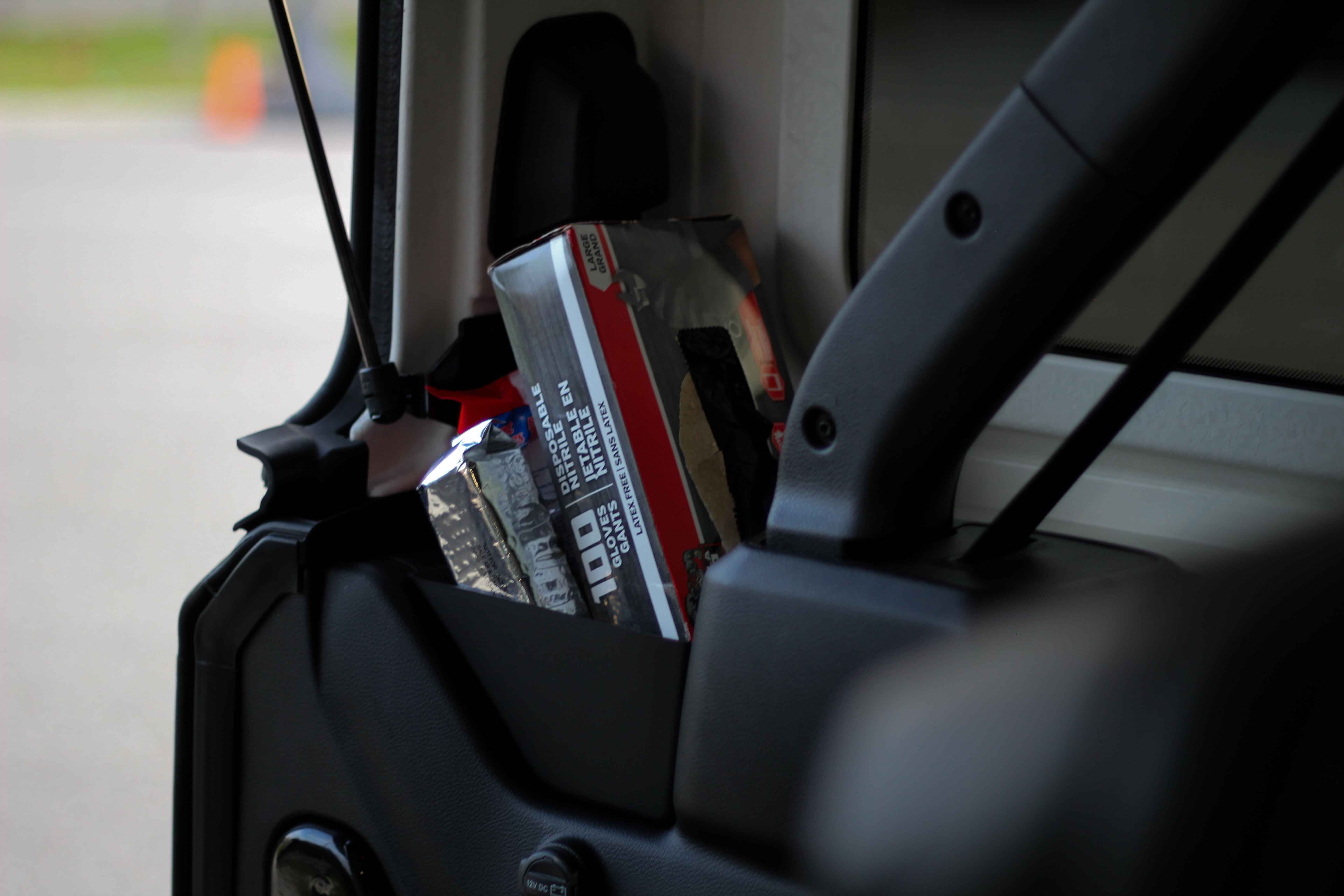 Jeep Wrangler Trunk Storage