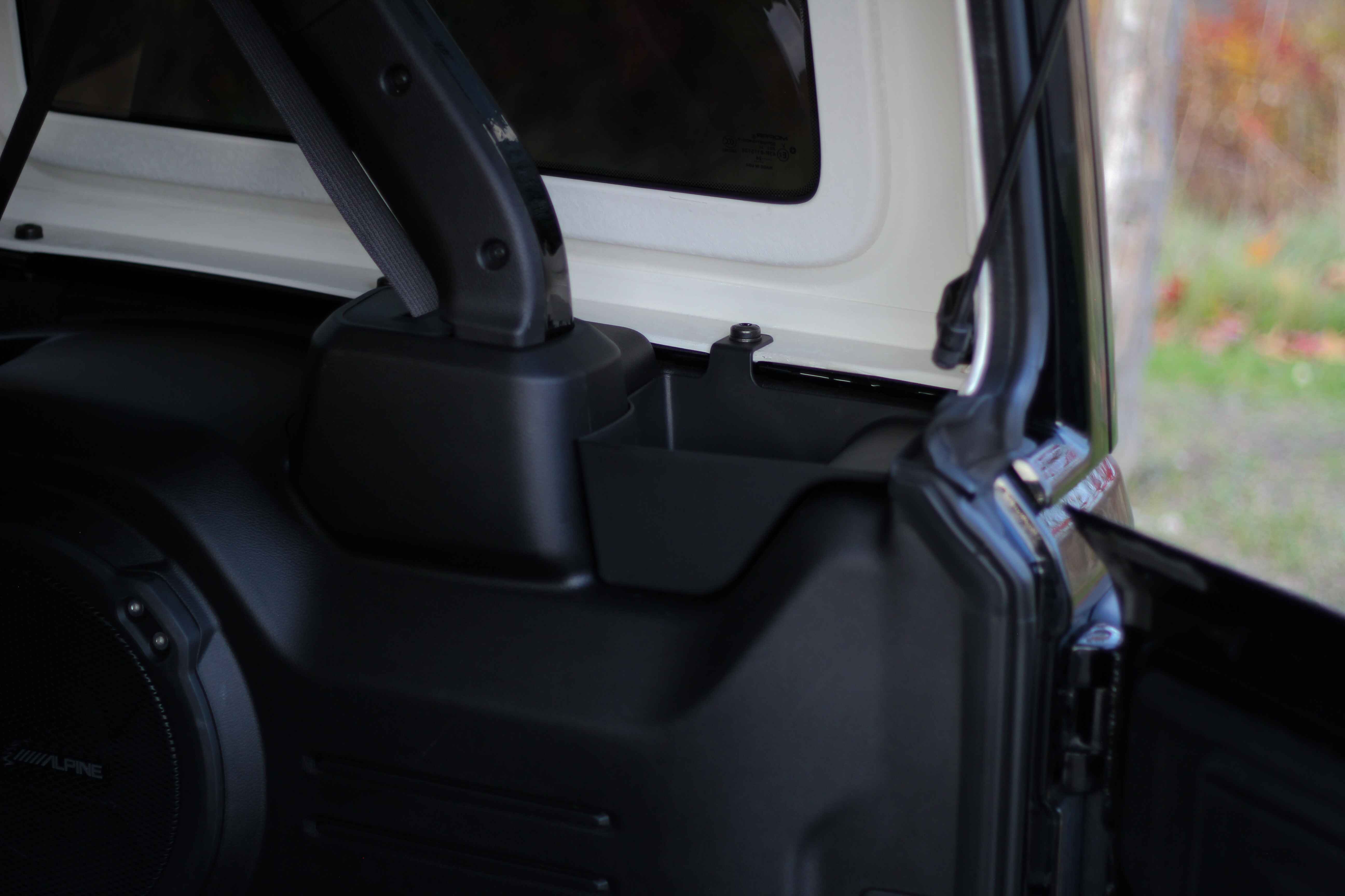 Jeep Wrangler Trunk Storage