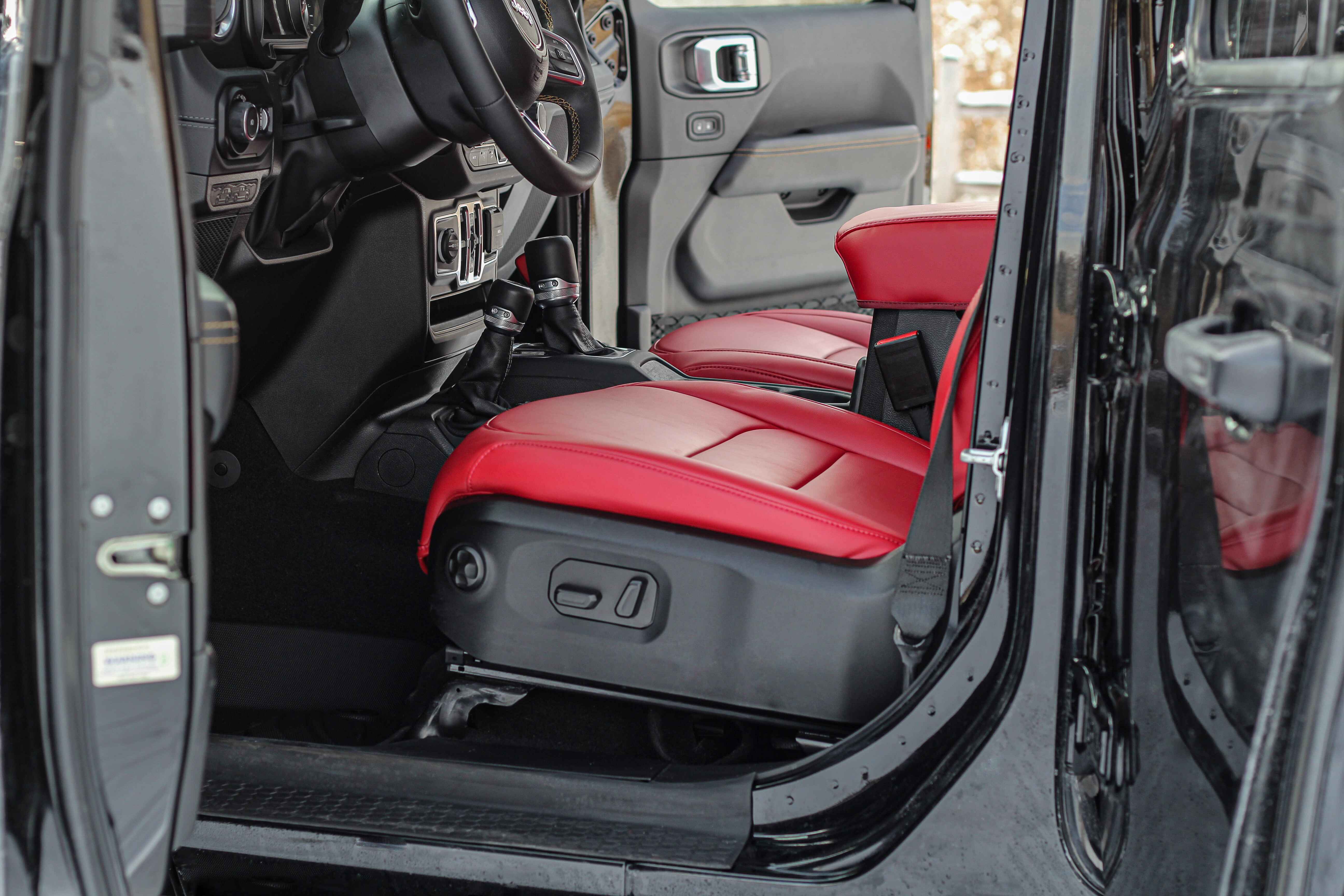 Jeep Wrangler Seat Covers Red