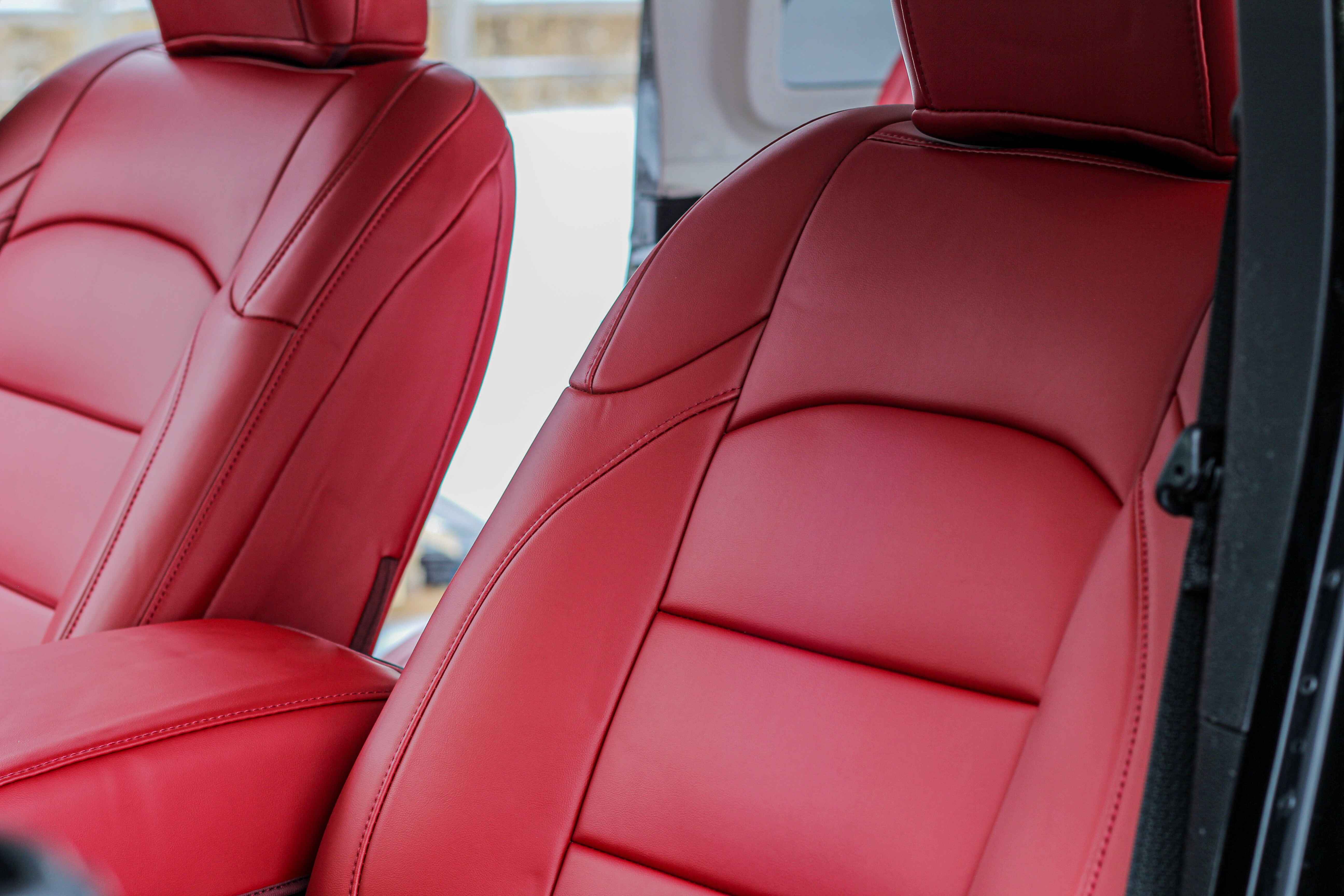 Red Jeep Wrangler Seat Covers