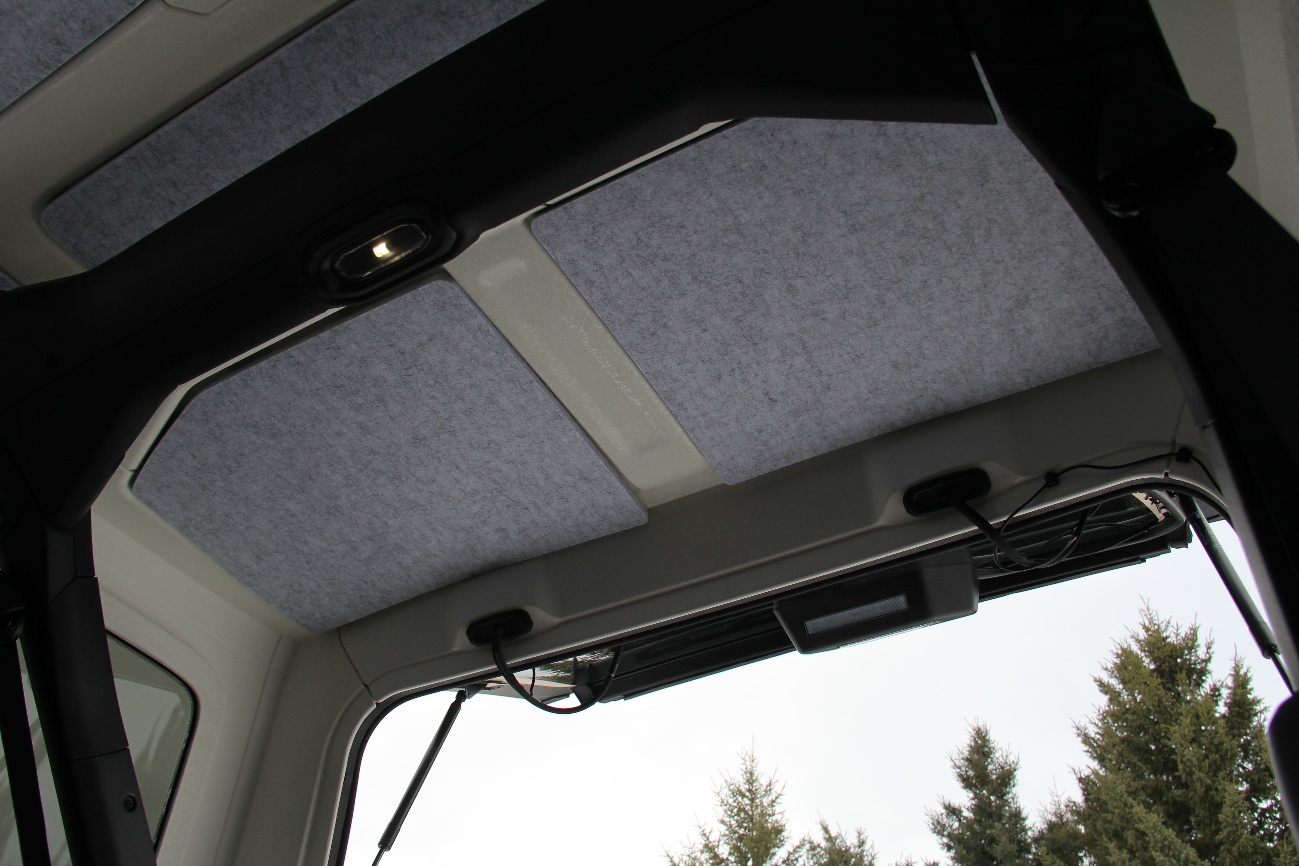 Jeep Wrangler Roof insulation