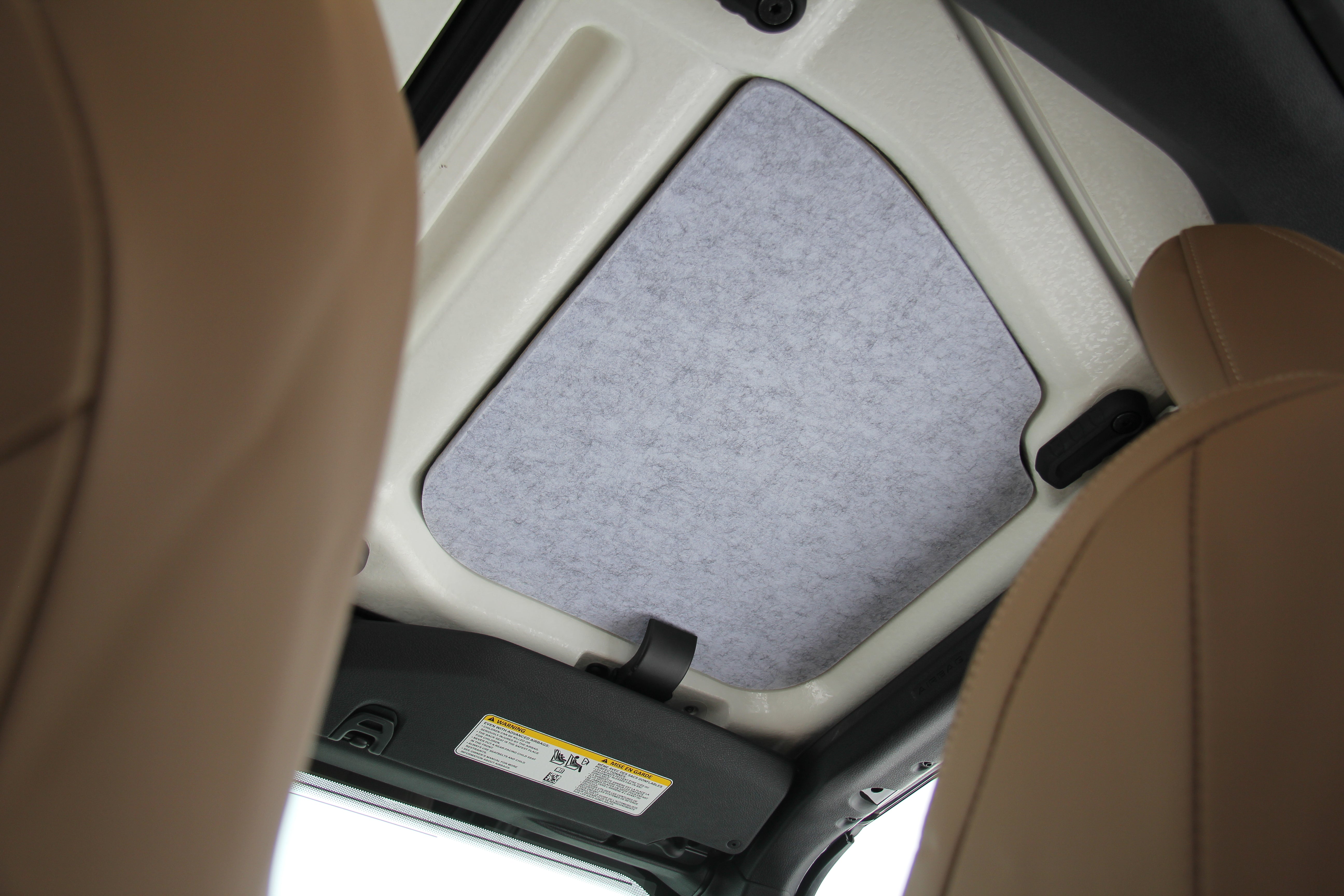 Jeep Wrangler Roof insulation