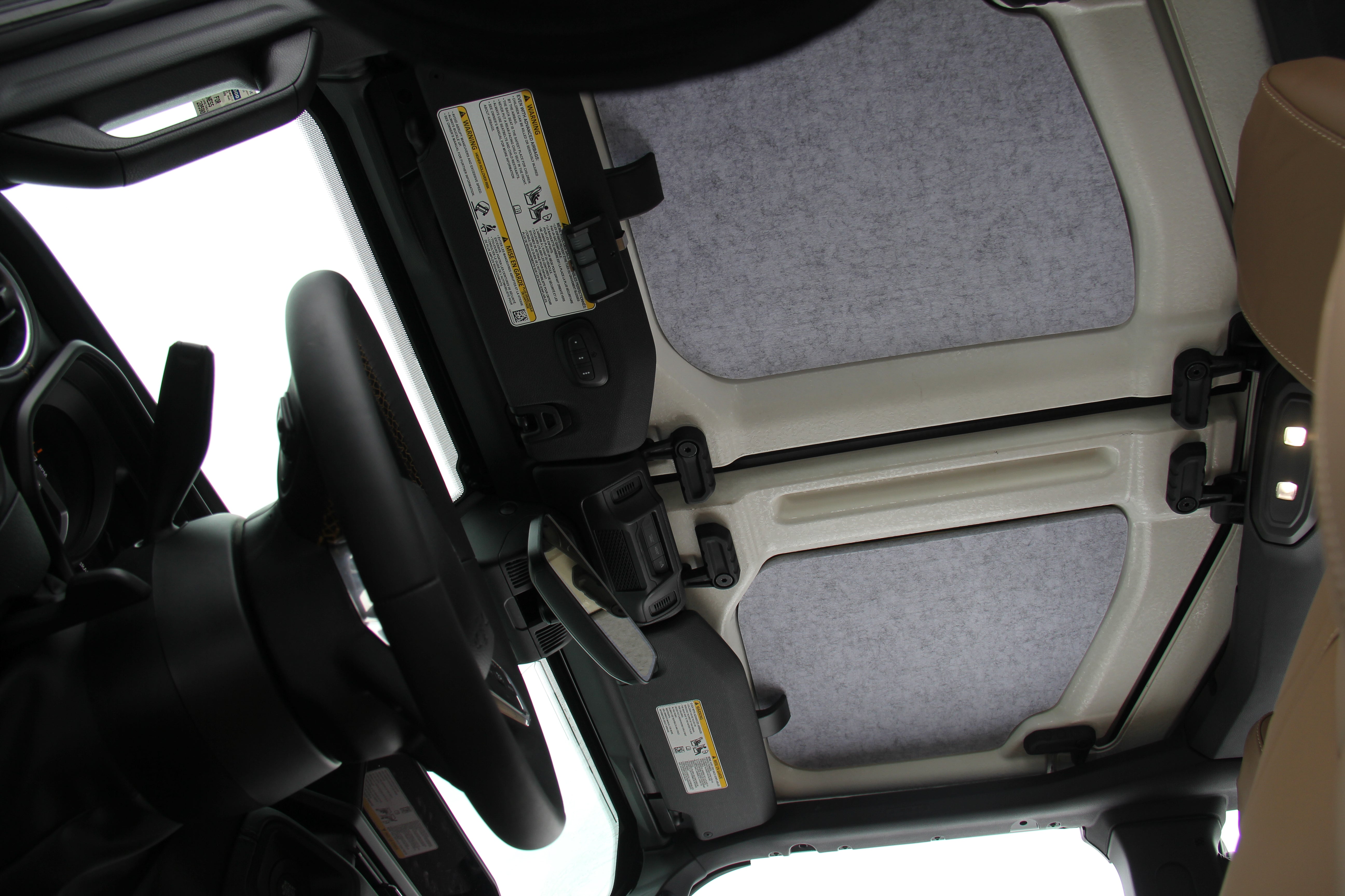 Jeep Wrangler Roof insulation