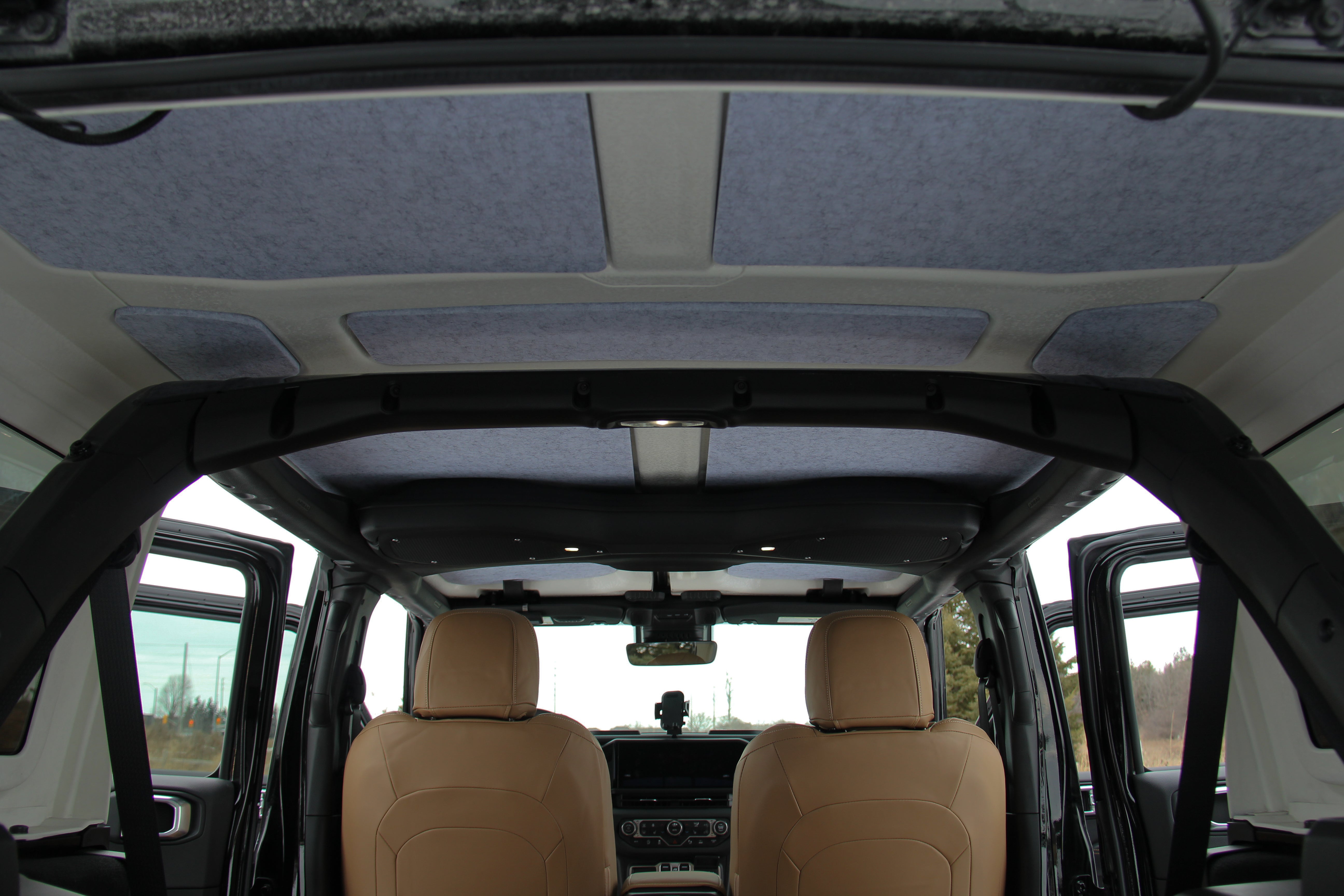 Jeep Wrangler Roof insulation