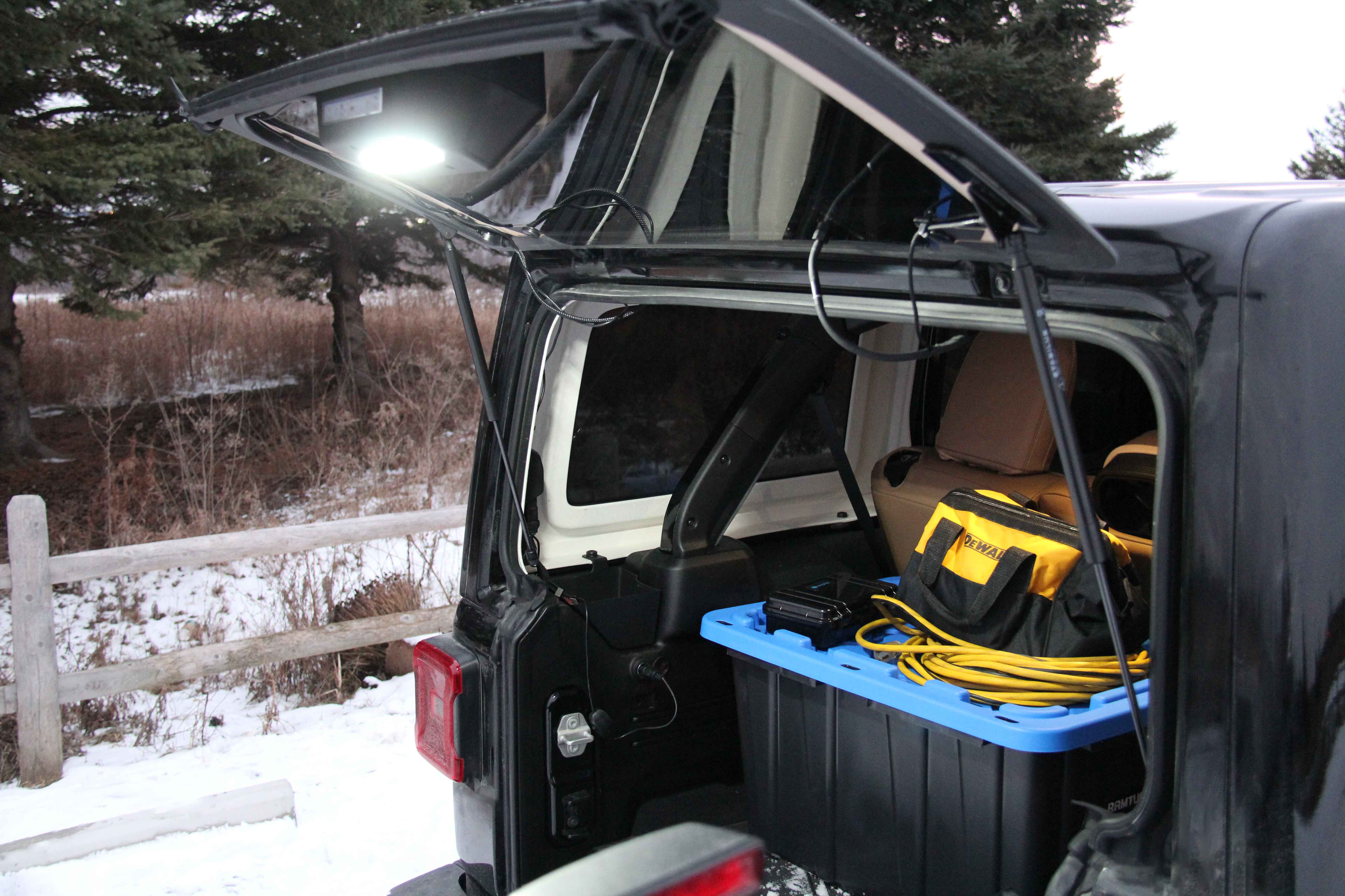 Jeep Wrangler Trunk Light