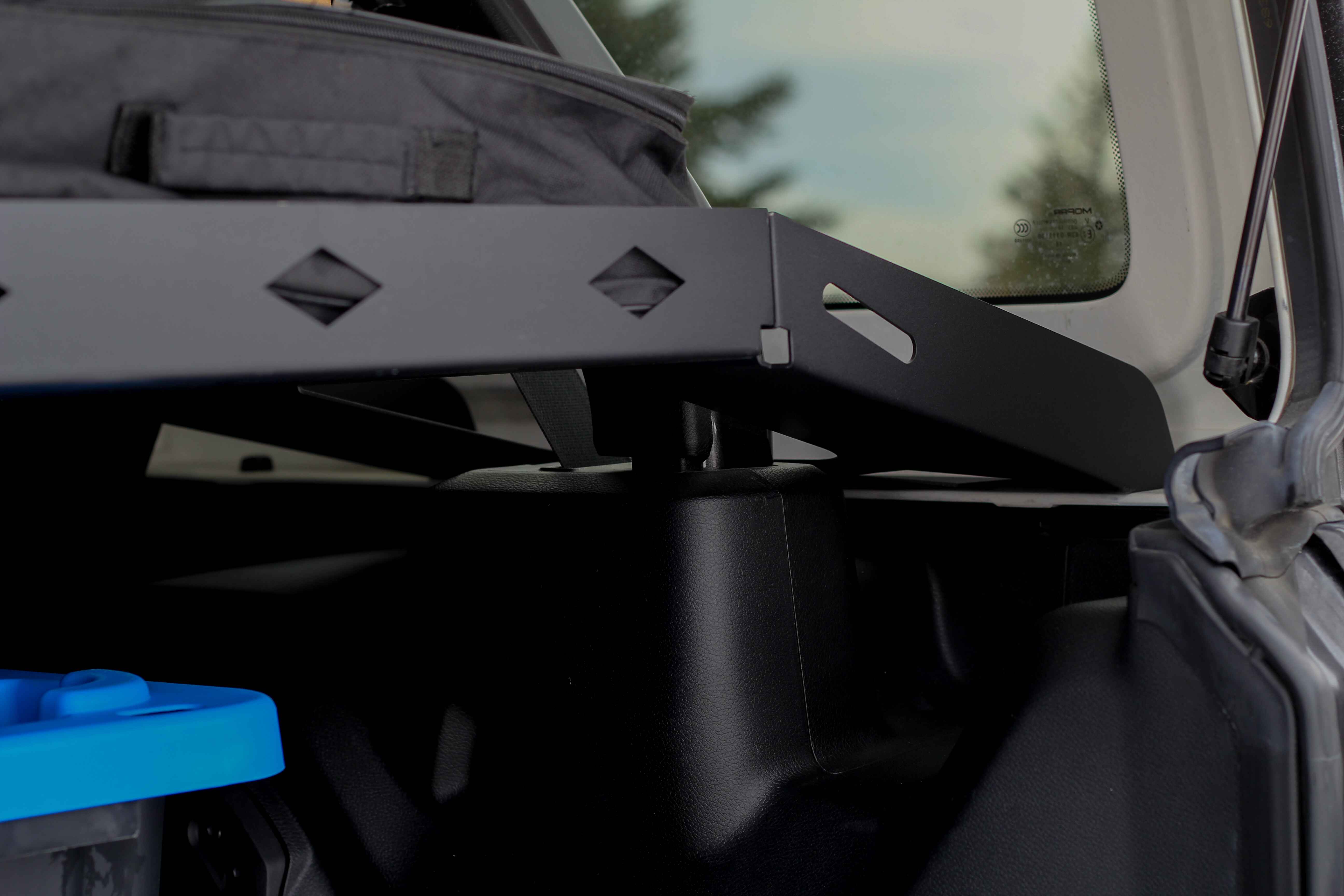 Jeep Wrangler trunk luggage rack