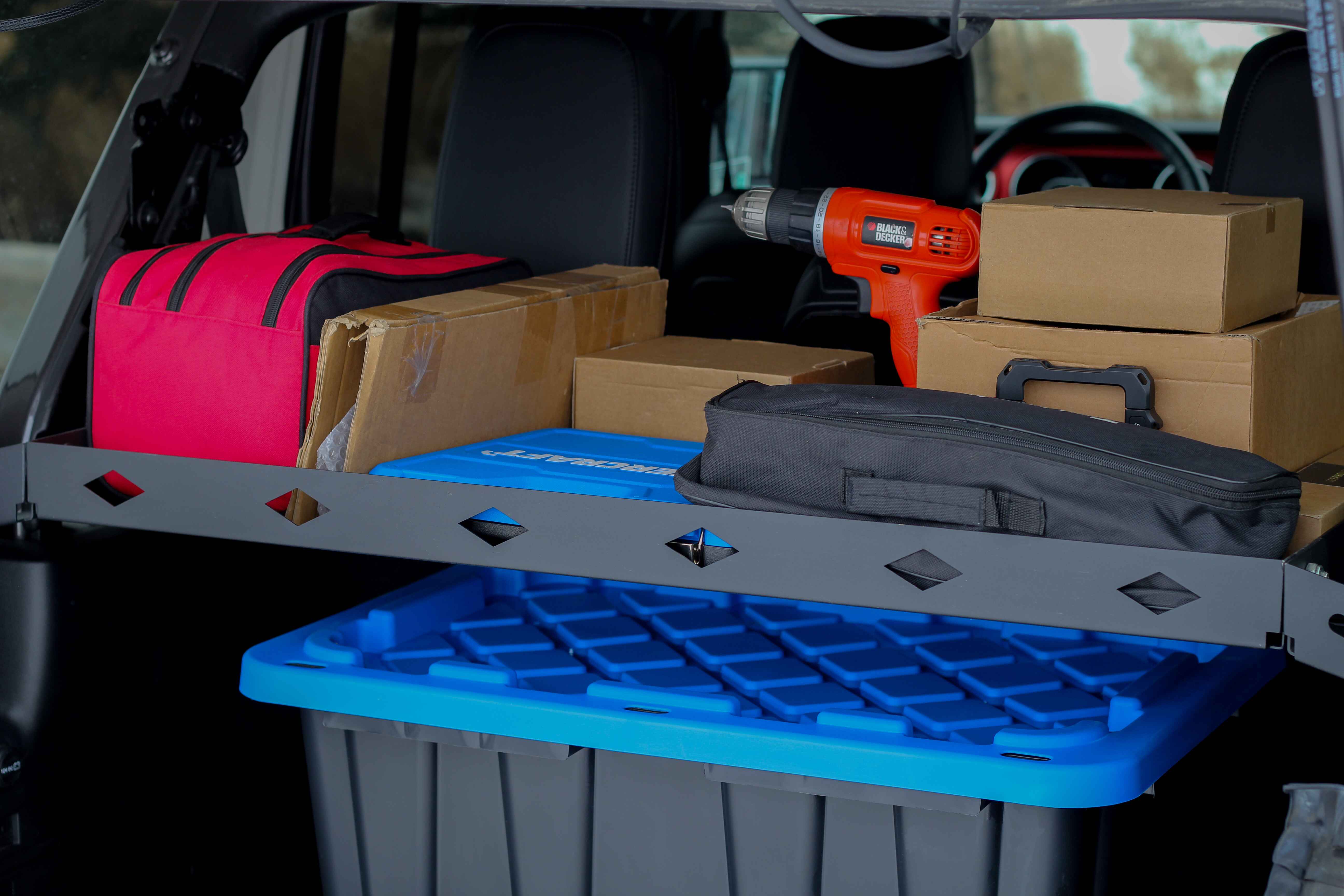 Jeep Wrangler luggage rack 300lbs weight capacity