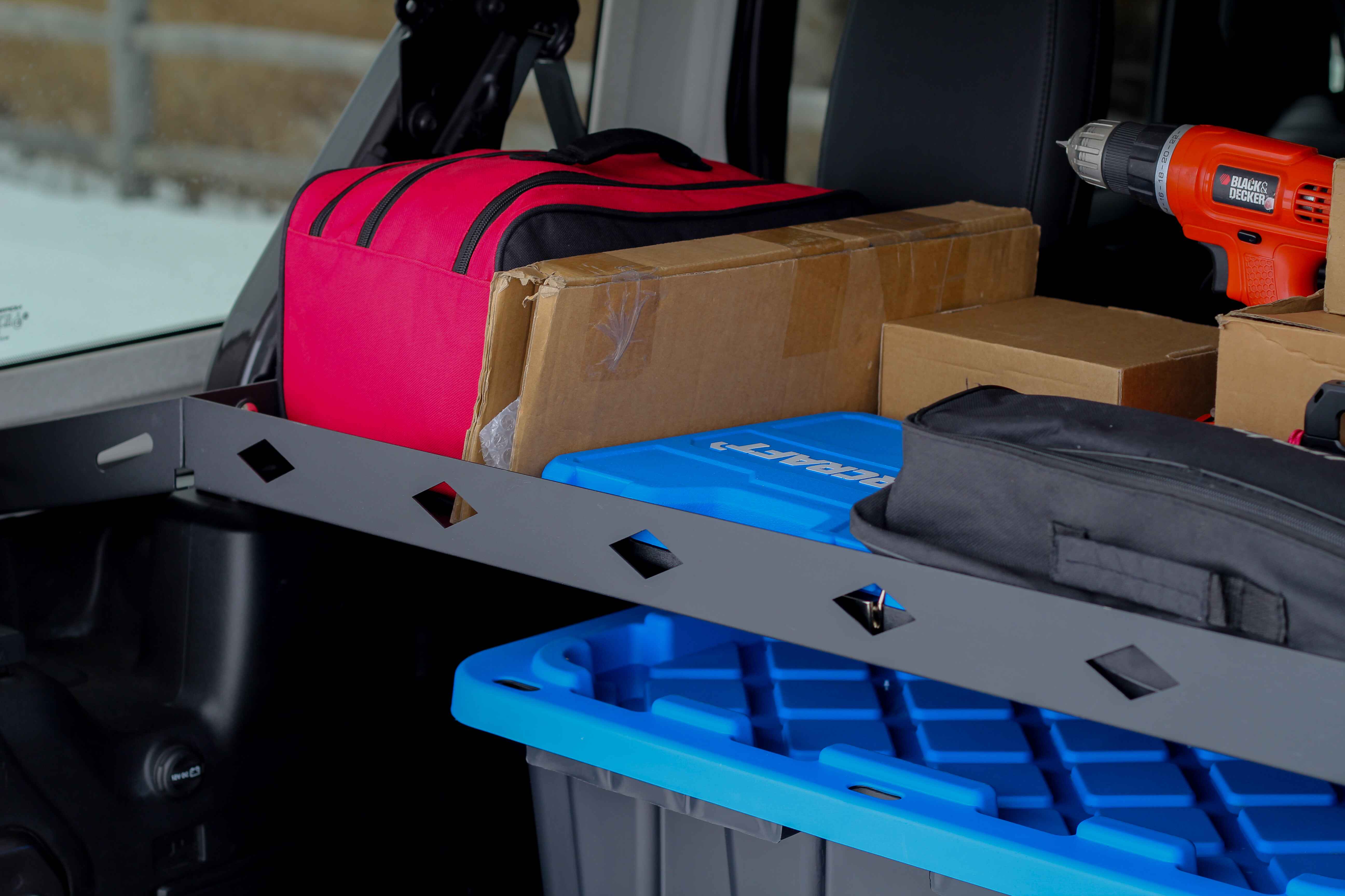 Jeep Wrangler trunk rack