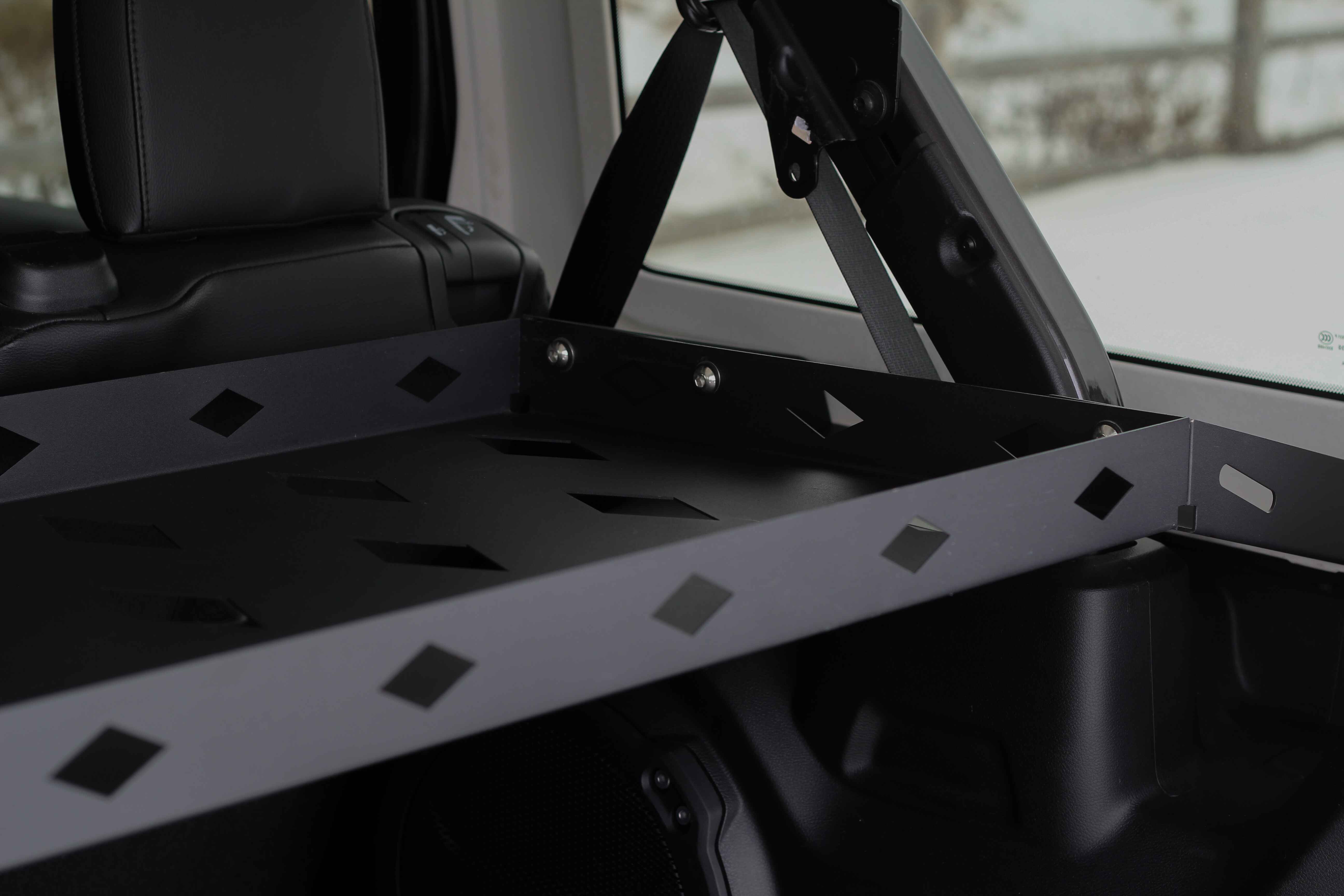 Jeep Wrangler luggage rack