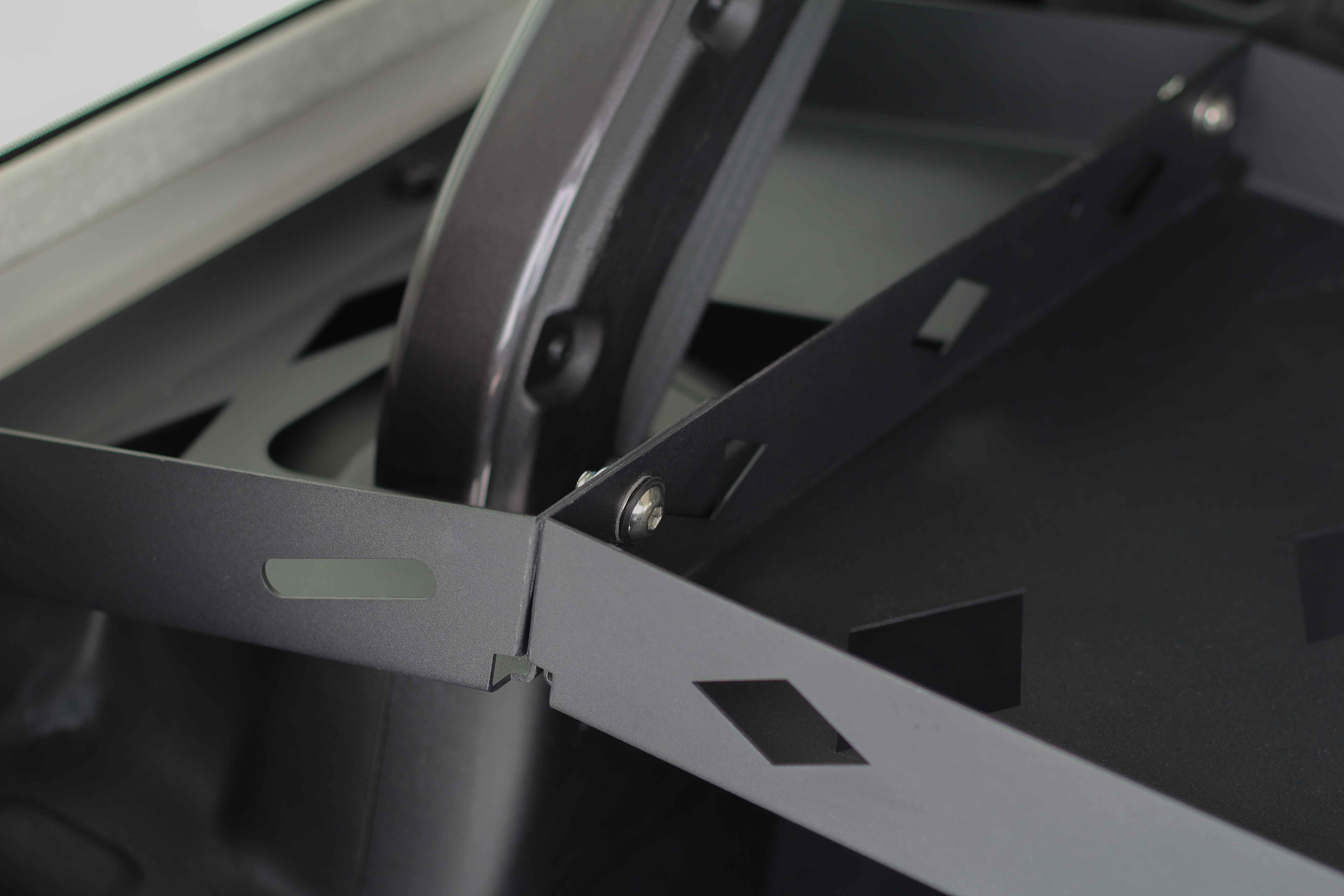 Jeep Wrangler trunk luggage rack steel