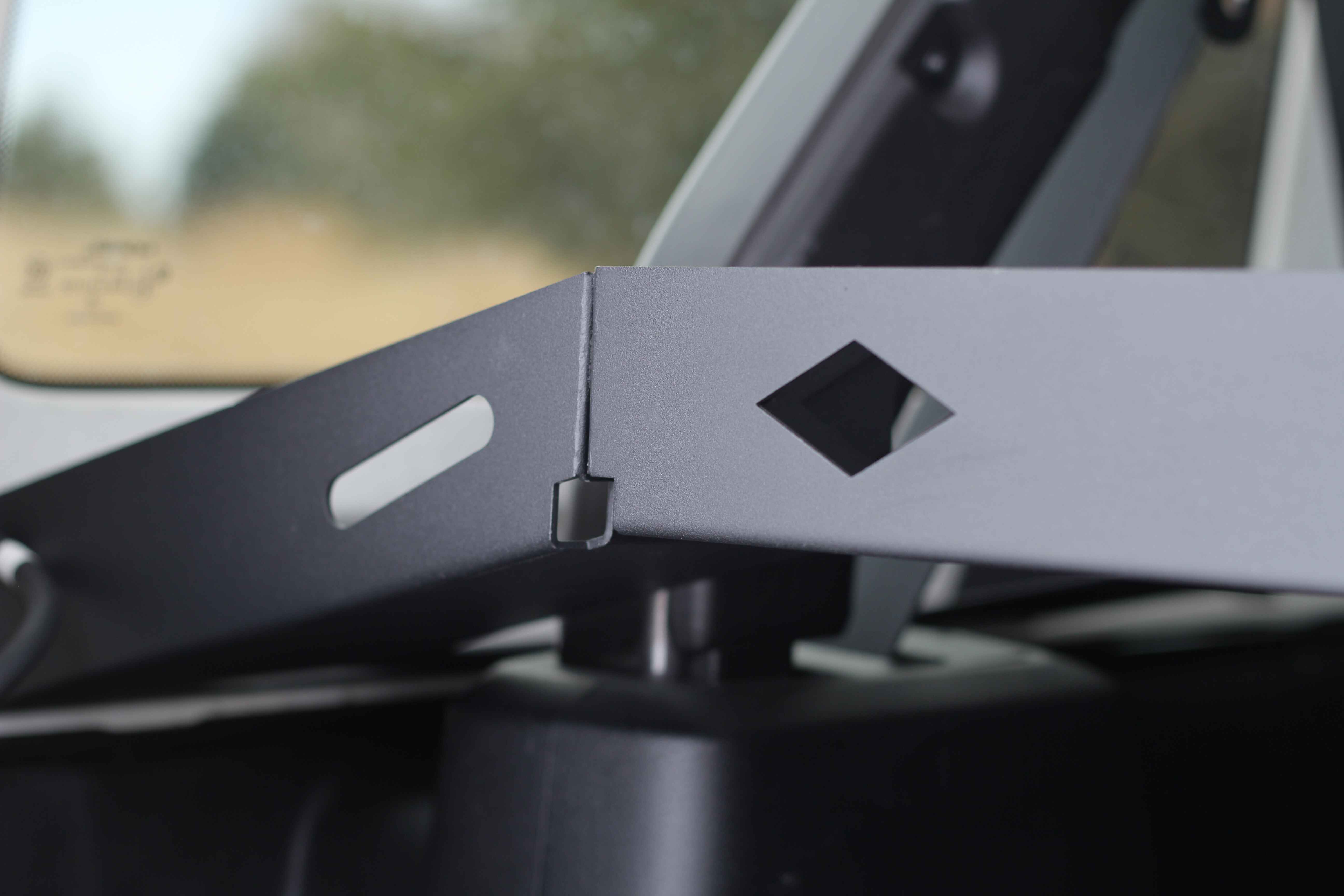 Jeep Wrangler luggage rack