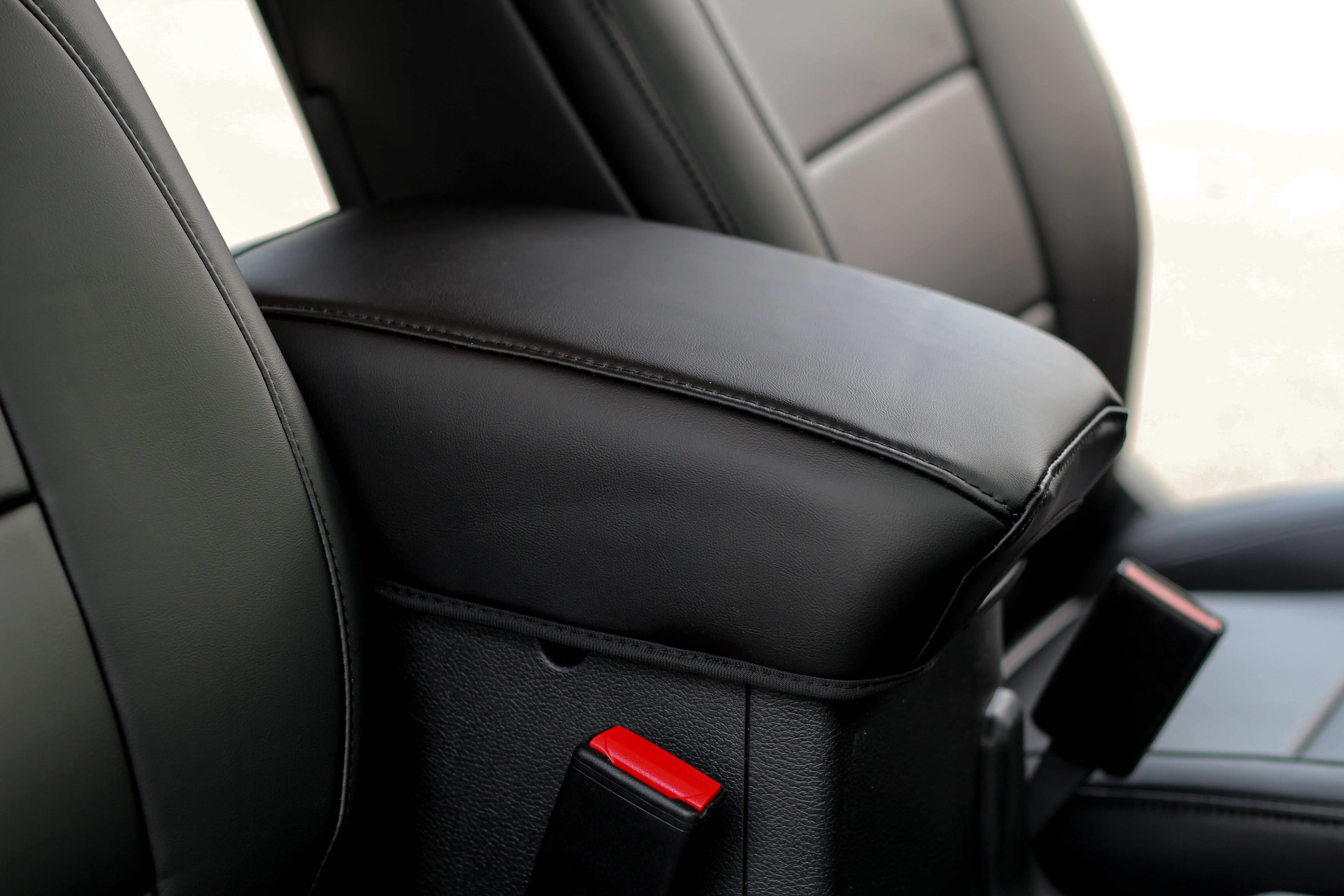 Black Napa Leather Seat Covers Jeep Wrangler JLU