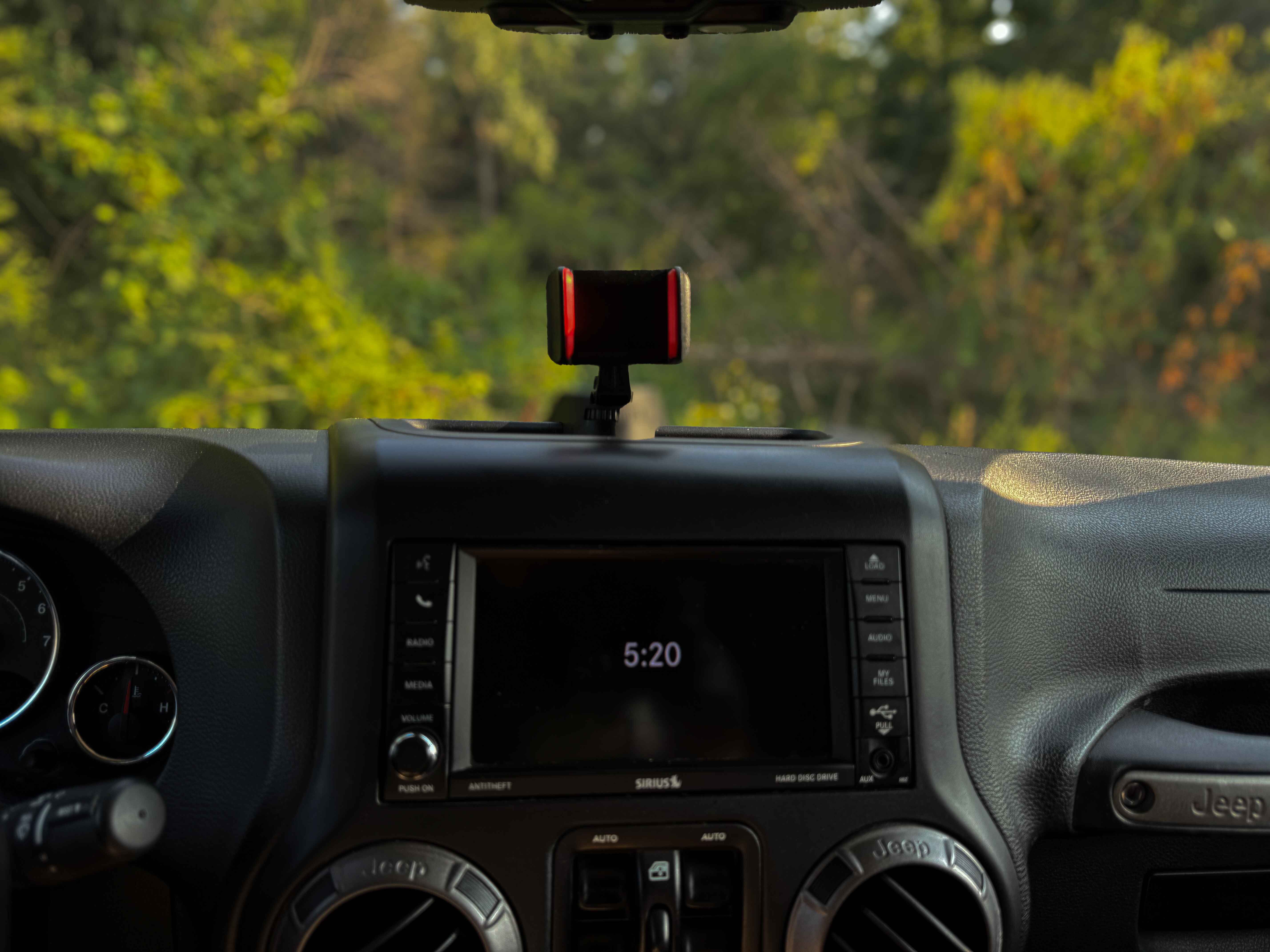 Jeep Wrangler JK/JKU Phone Holder