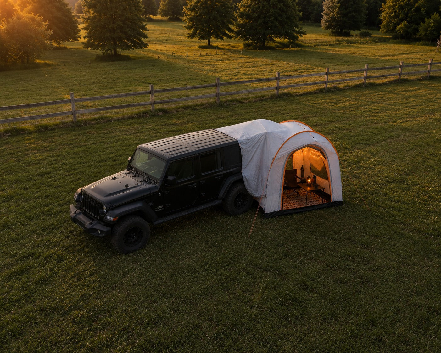Jeep Wrangler Camping Tent