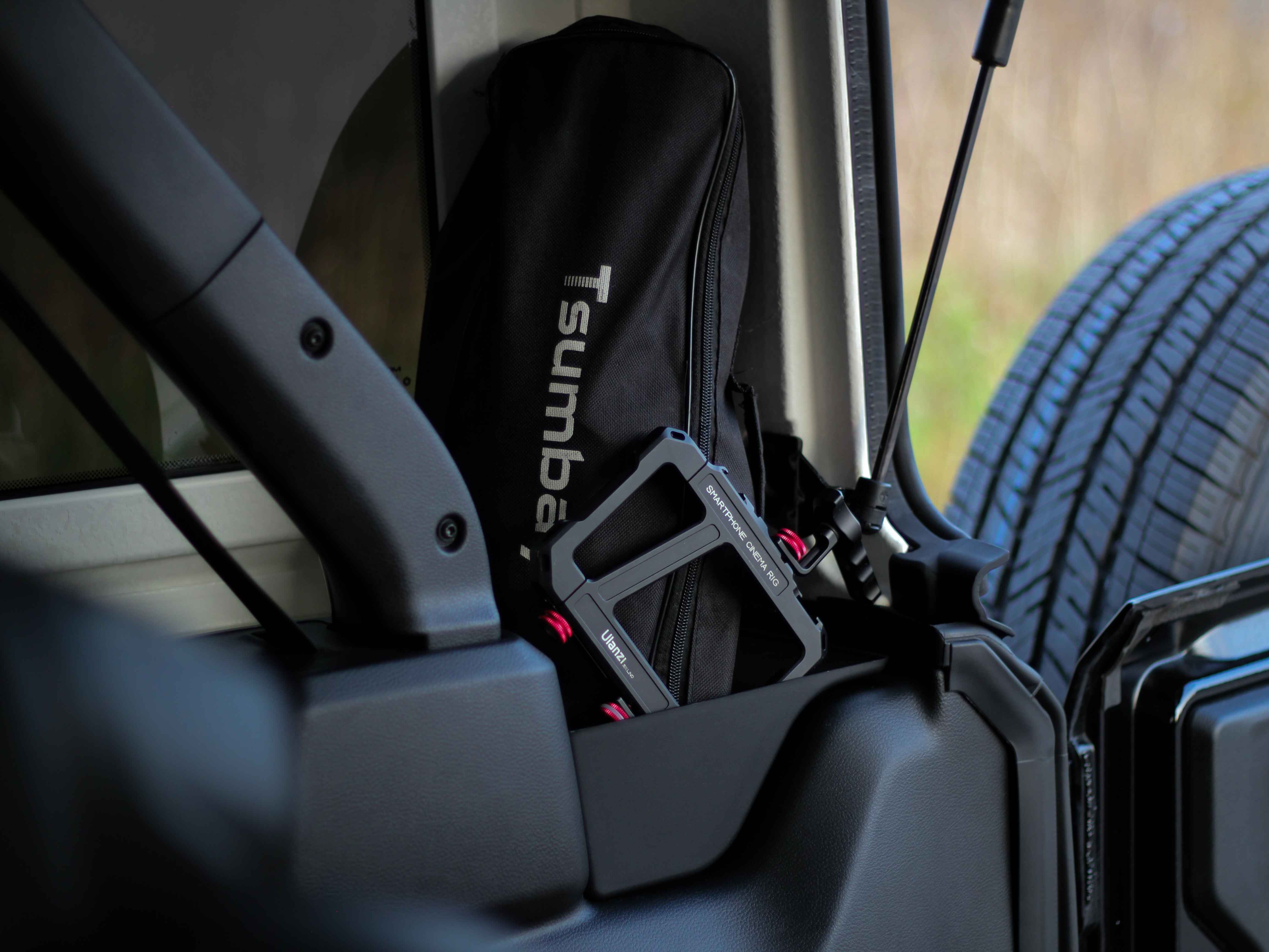 Jeep Wrangler Trunk Storage