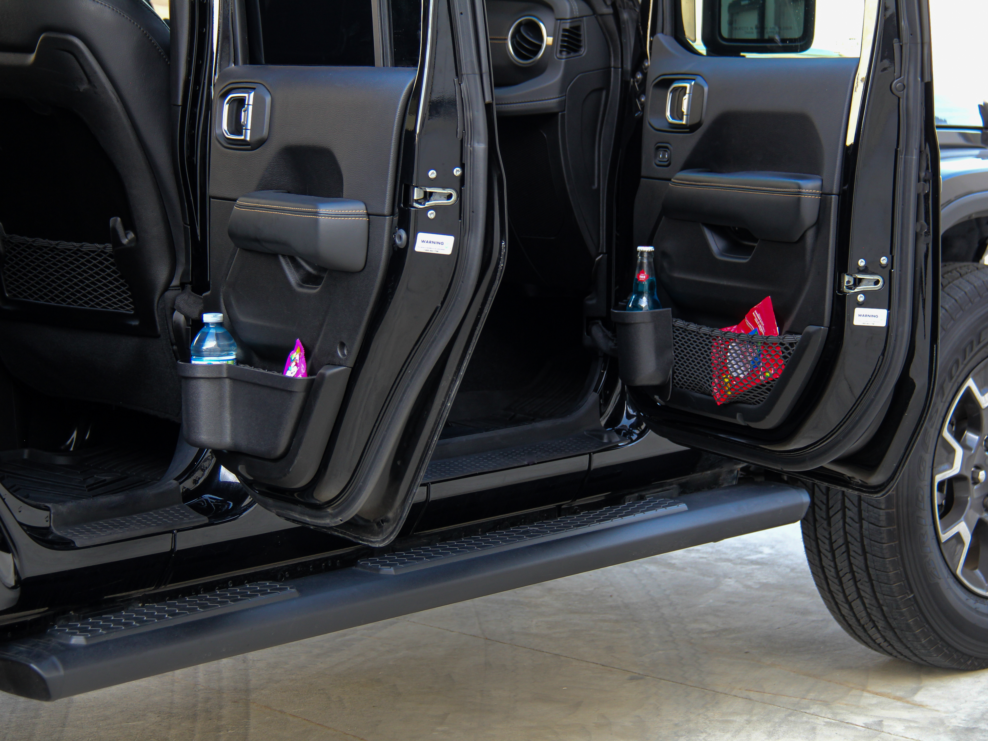 Jeep Wrangler cup holder