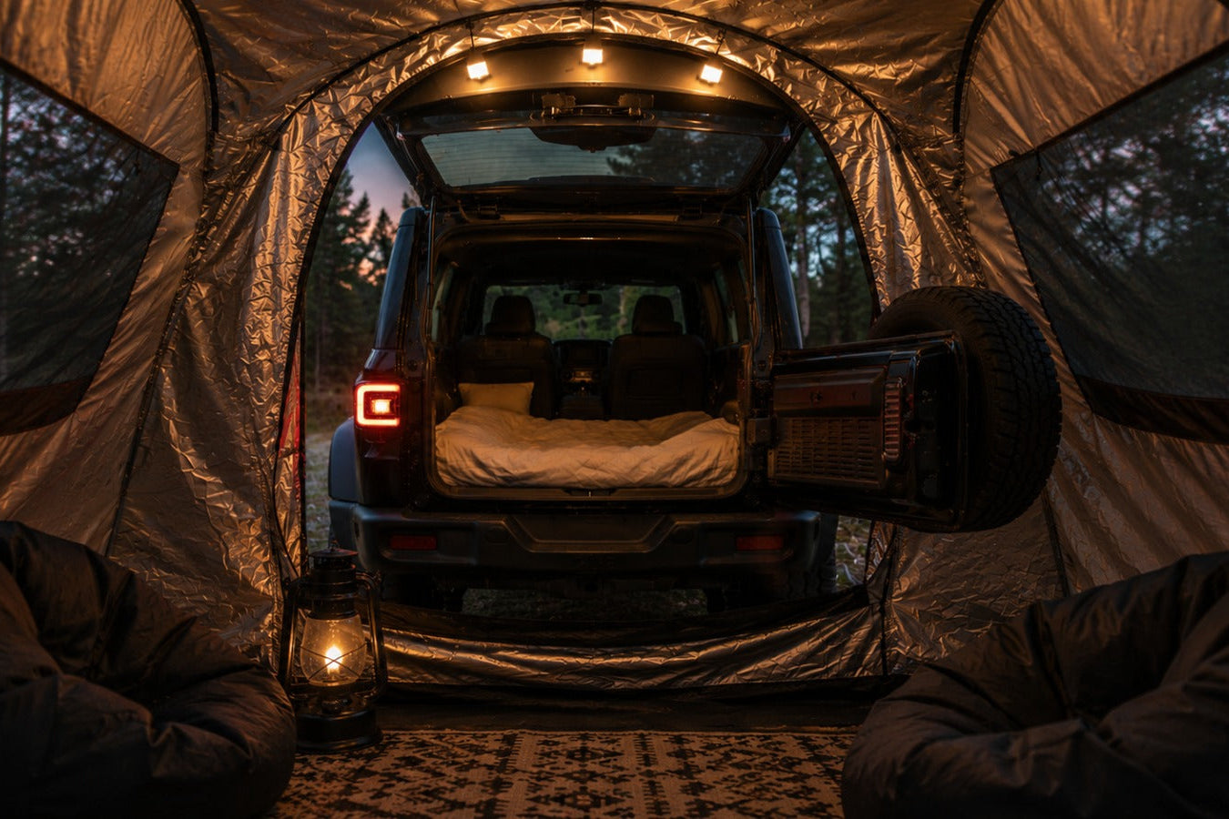 Jeep Wrangler Camping Tent