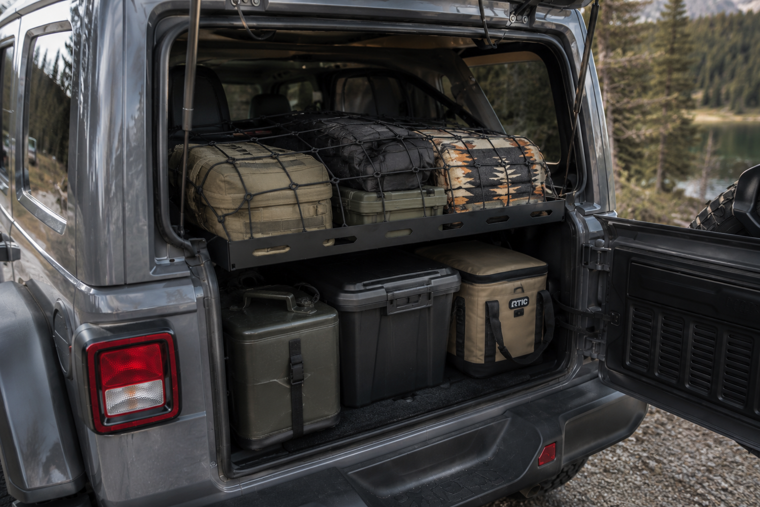 Jeep Wrangler Trunk Cargo Rack | JK & JL (2007-2026)