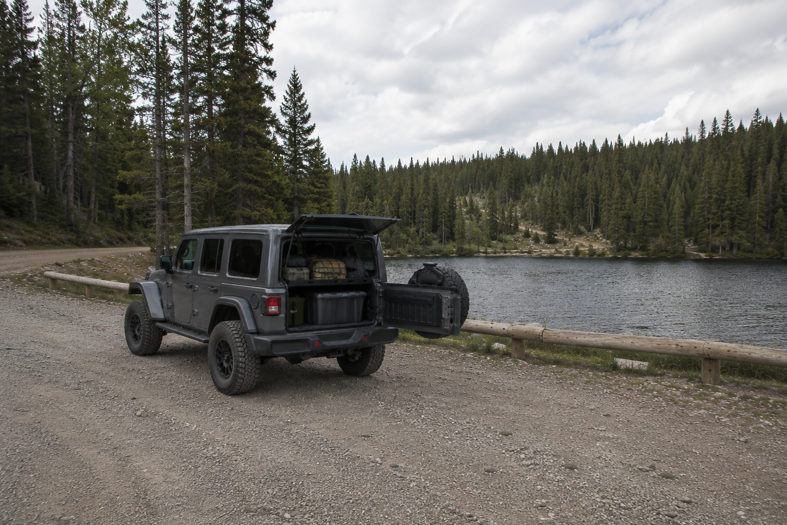 Jeep Wrangler Trunk Cargo Rack | JK & JL (2007-2026)