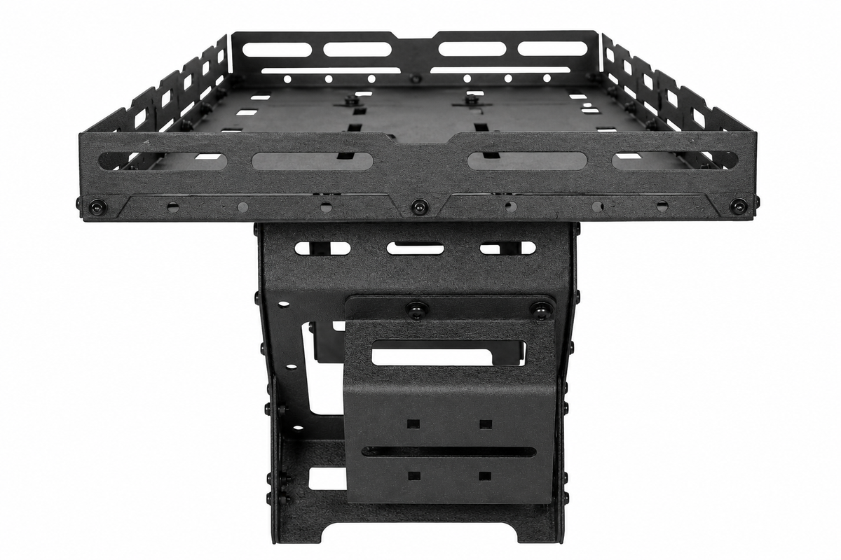 Jeep Wrangler Heavy-Duty Spare Tire Cargo Basket