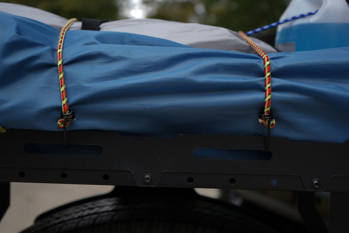 Jeep Wrangler Spare Tire Cargo Rack