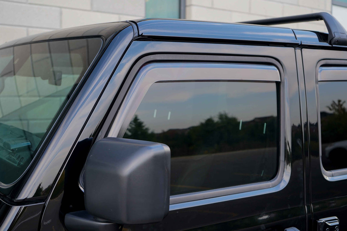 Window Visors Train Jeep Wrangler Window Visors JLU/JKU/JT