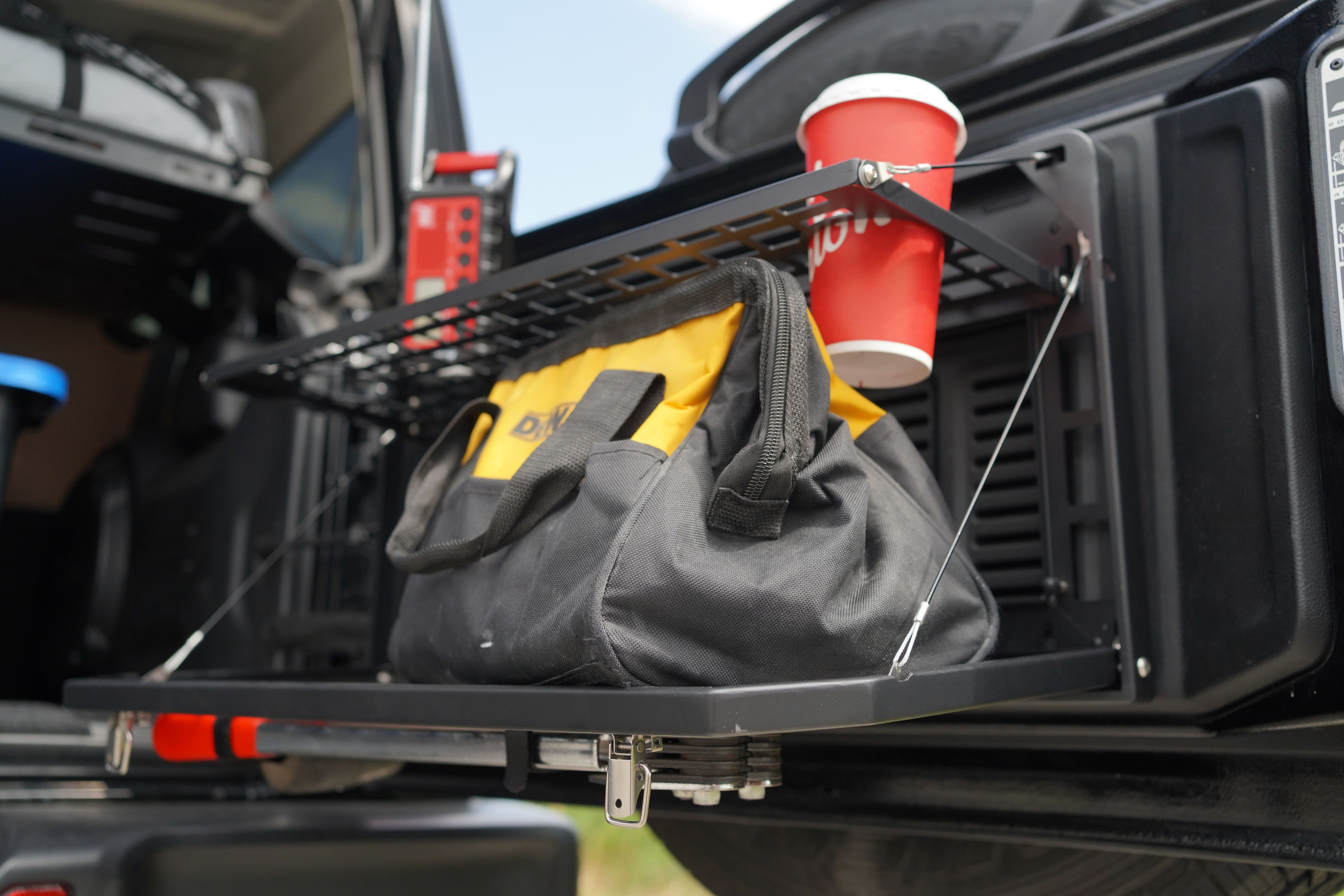 Jeep Wrangler Trunk Rack & Tailgate Table Bundle