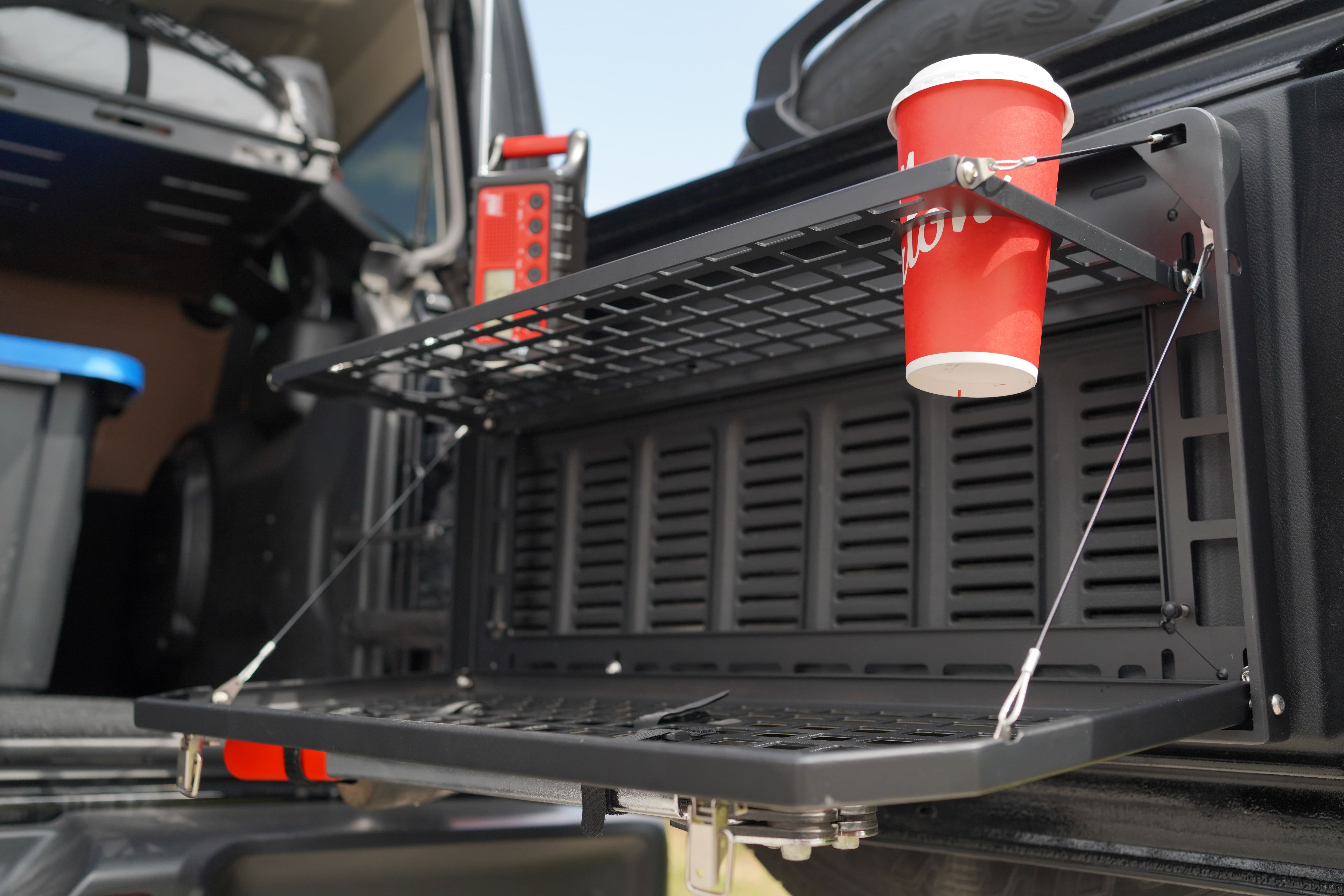 Jeep Wrangler Trunk Rack & Tailgate Table Bundle