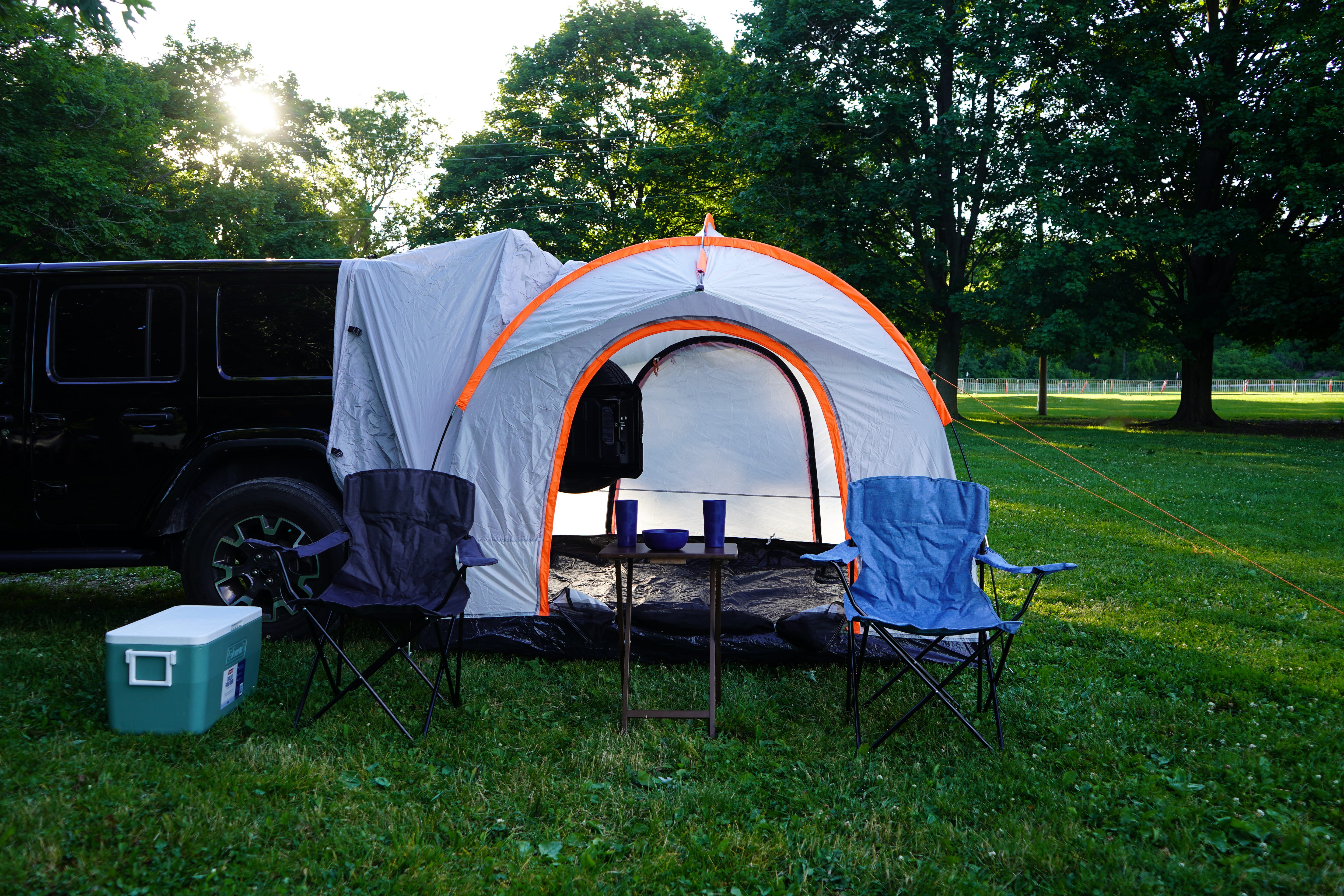 Jeep Wrangler Camping Tent