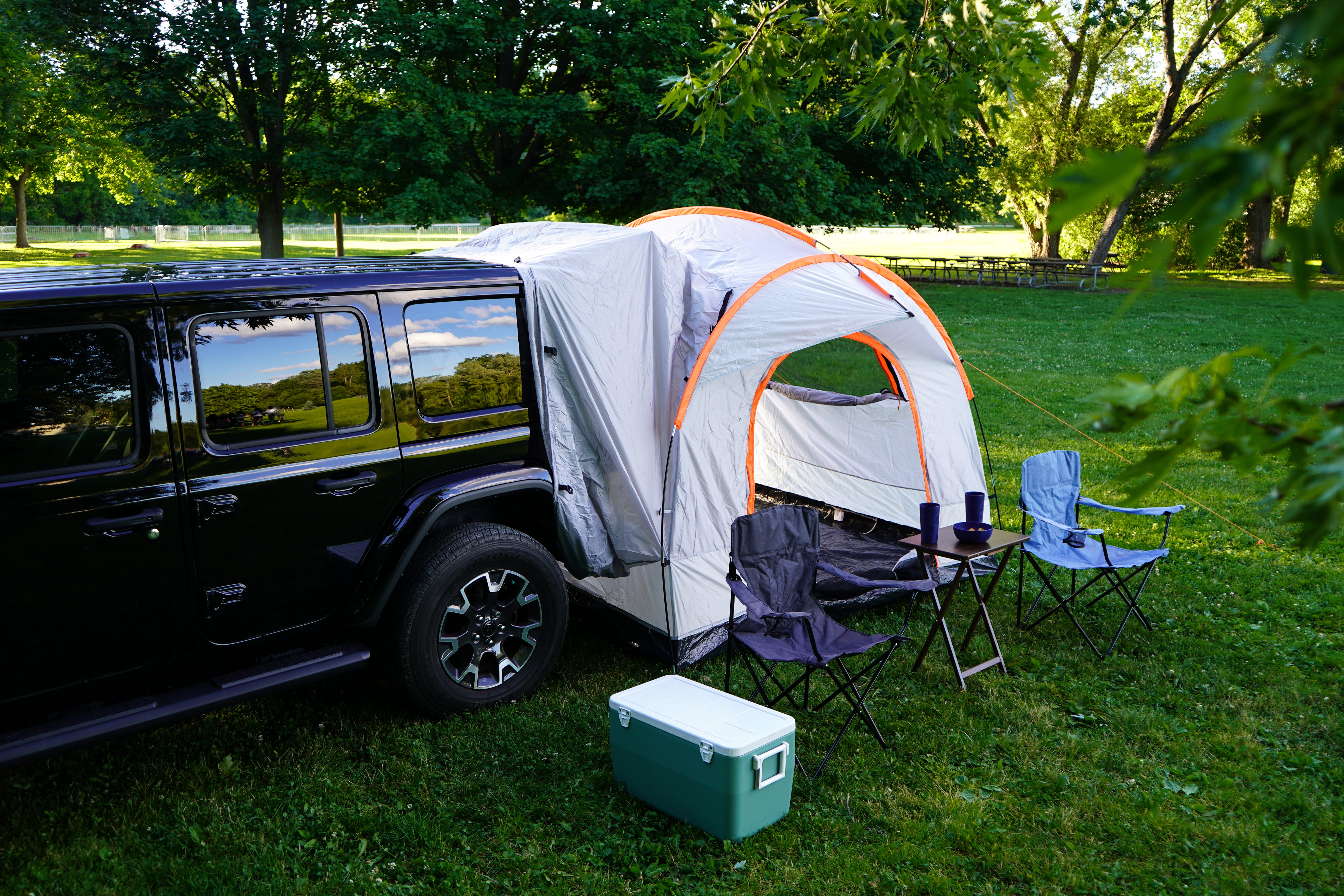 Jeep Wrangler Camping Tent