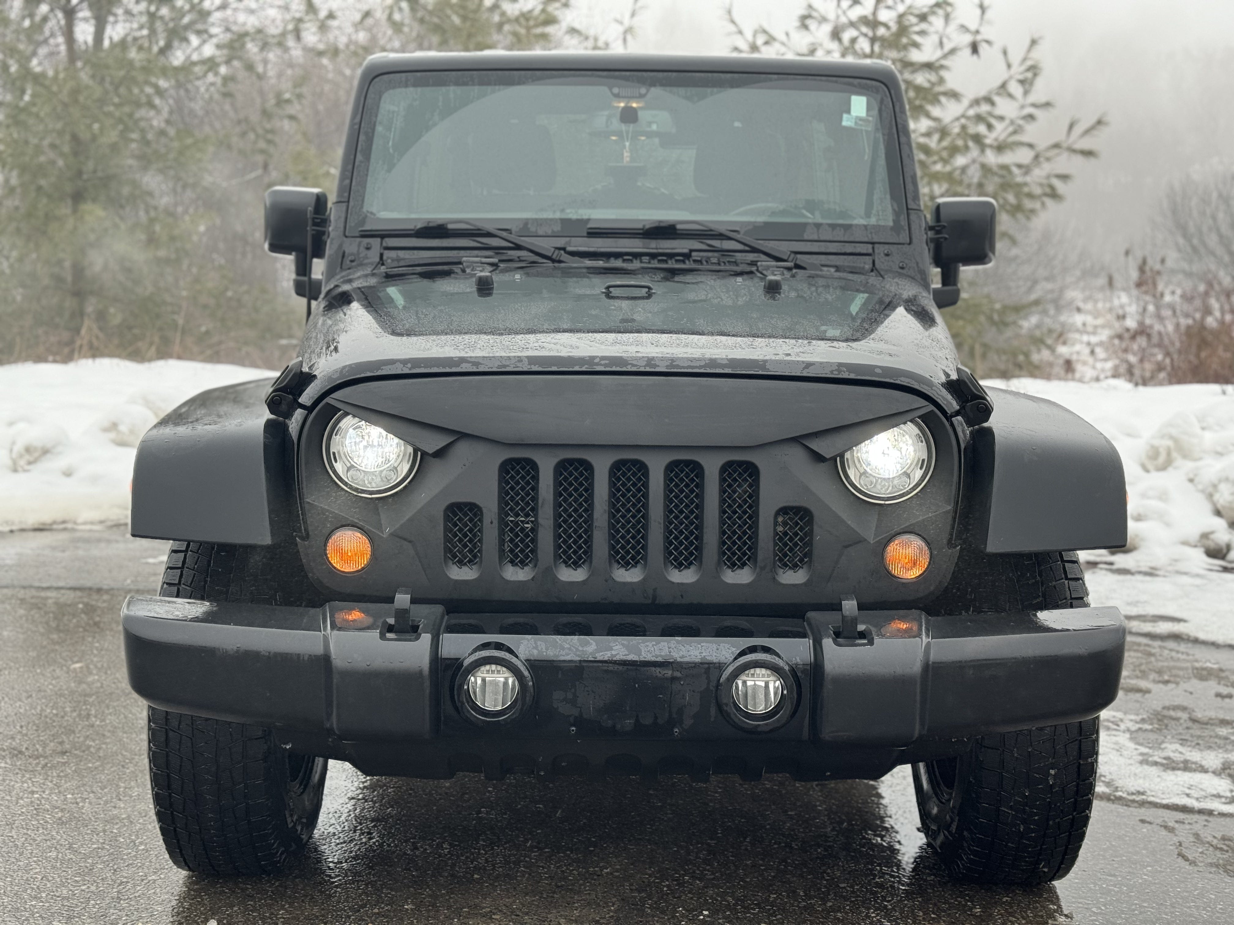 Jeep Wrangler JK Angry Grill