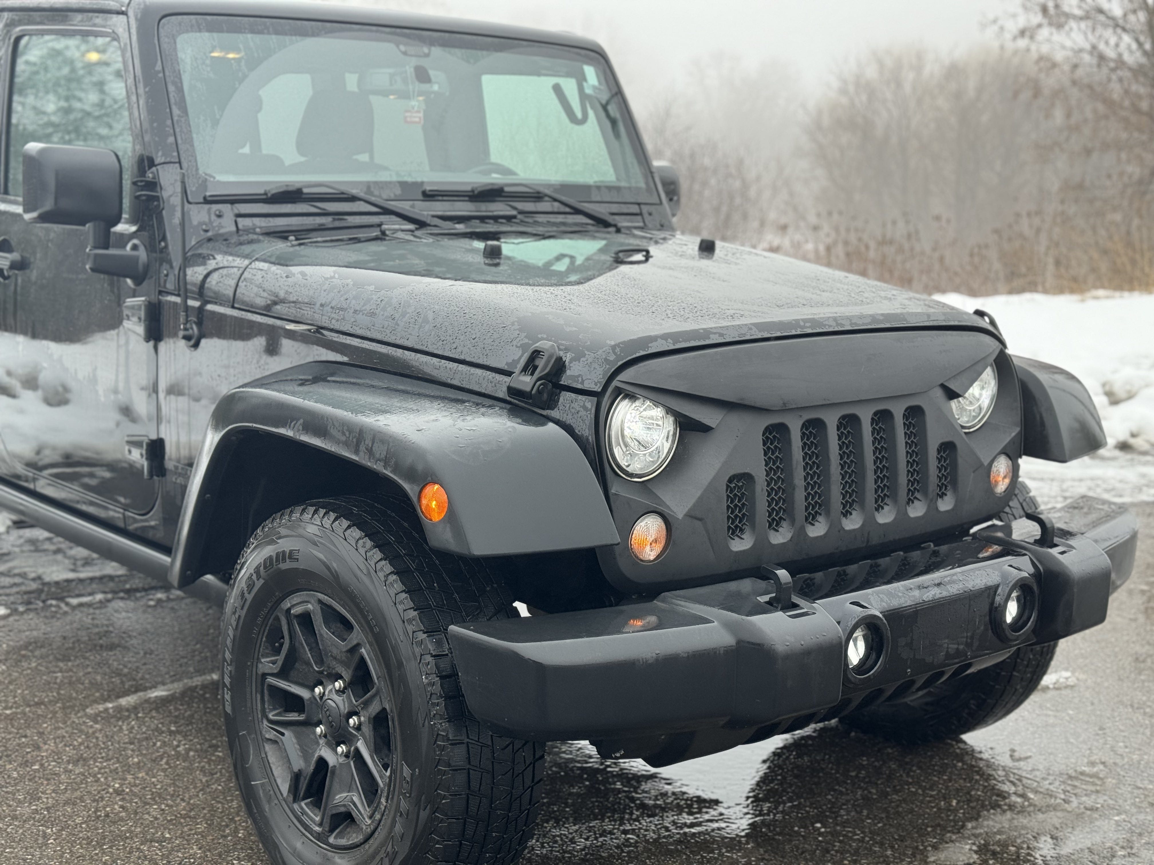 Jeep Wrangler JK Angry Grill