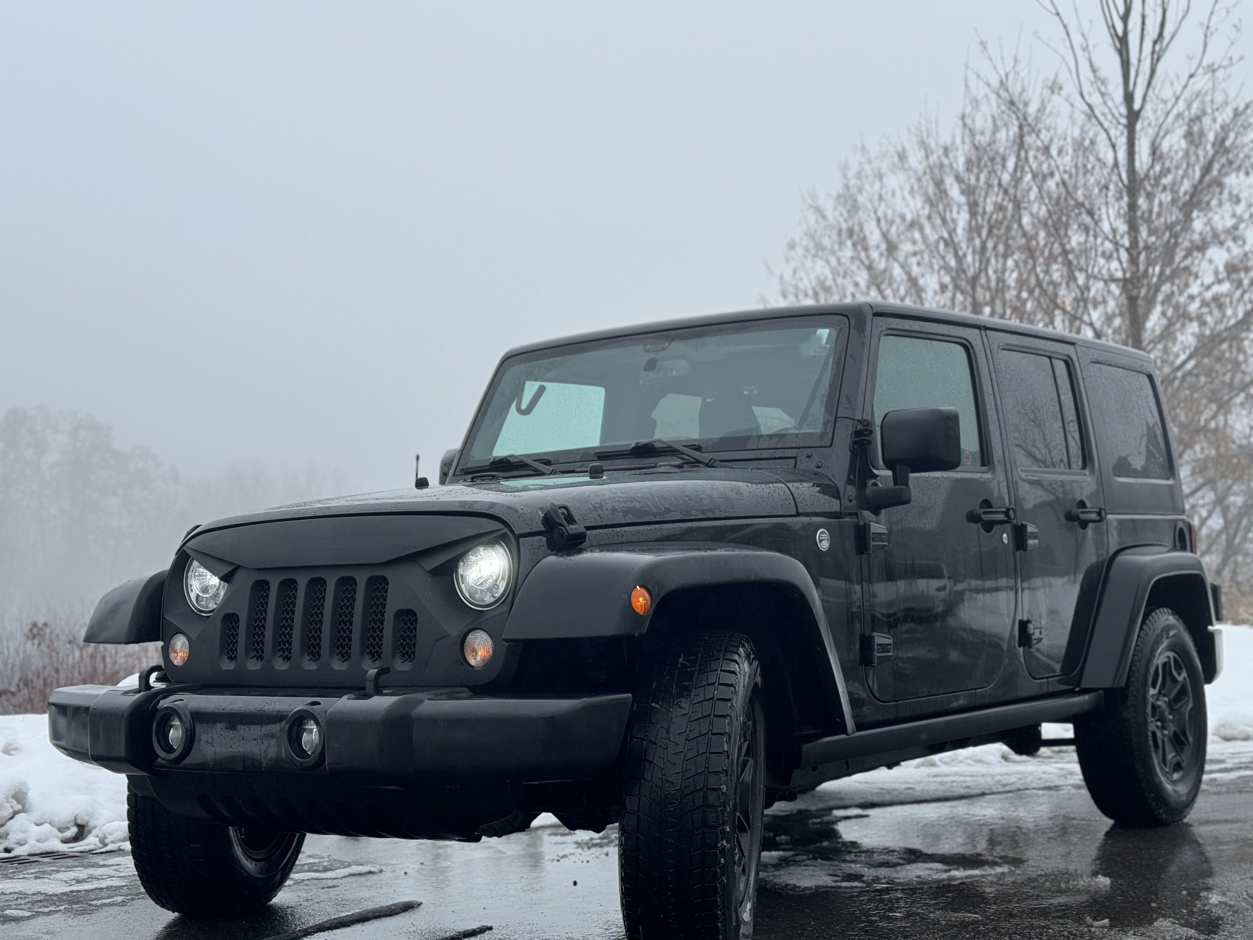 Jeep Wrangler JK Angry Grill - mean lookin