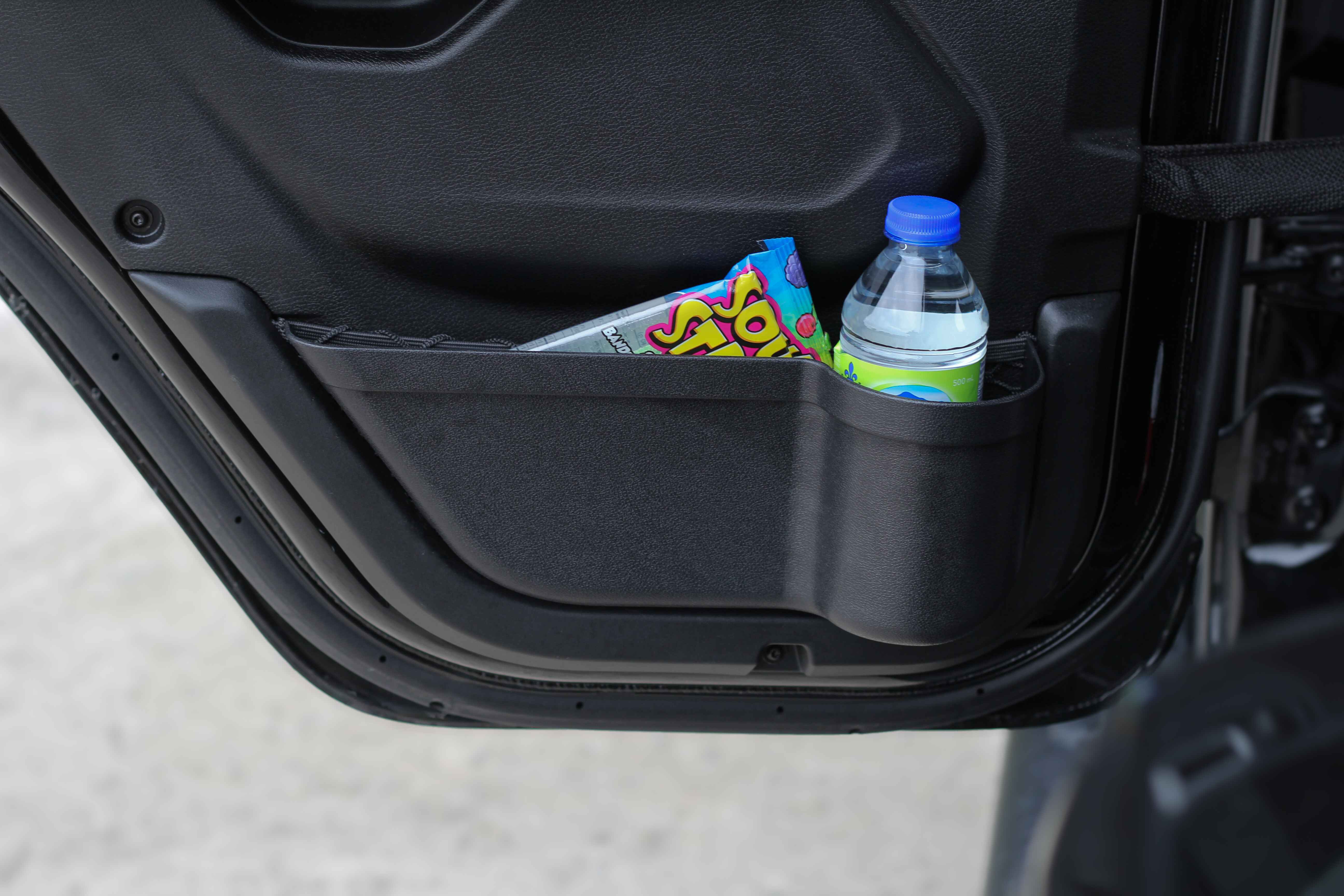 Rear Door Storage Pocket