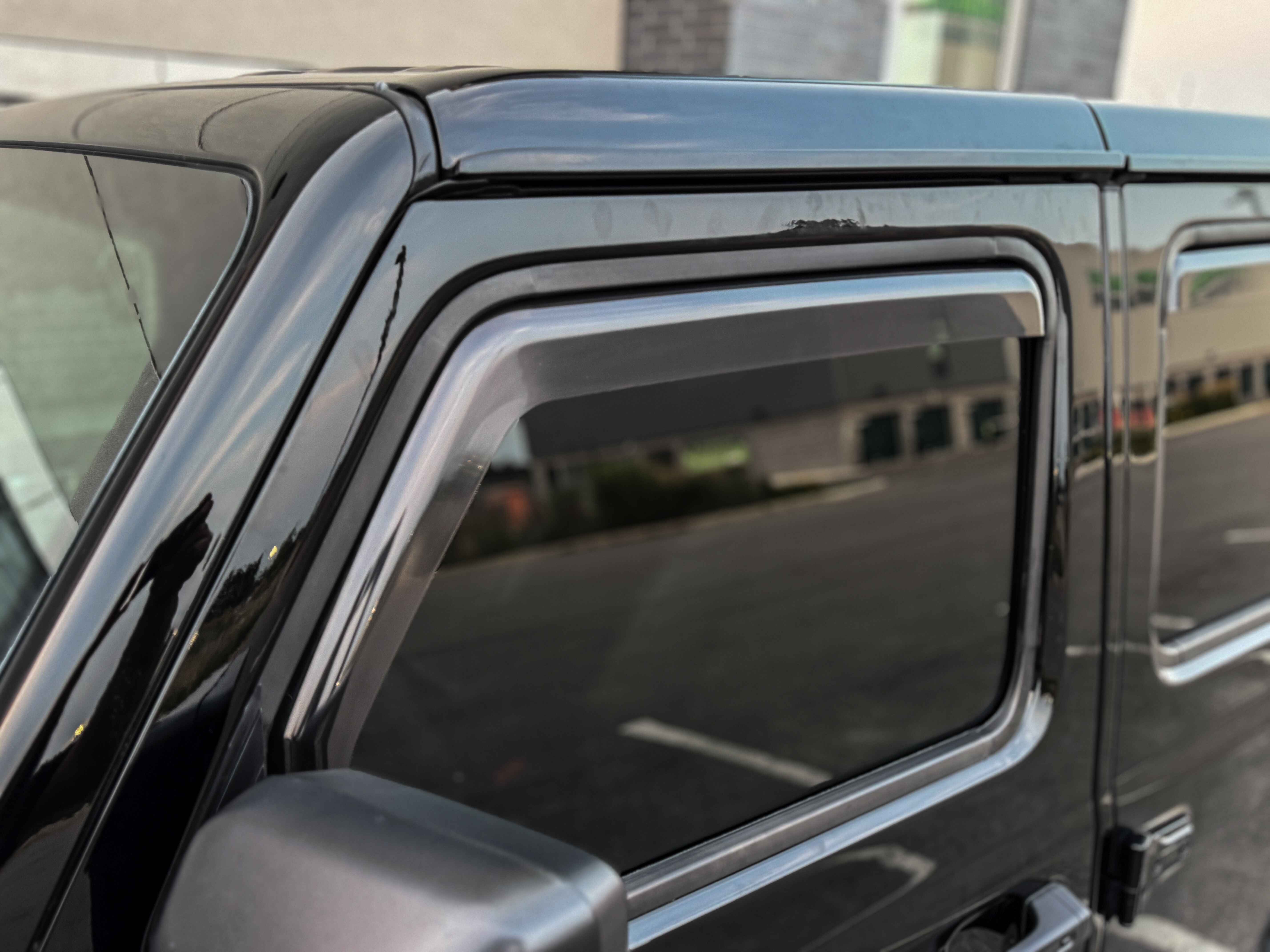 Jeep Wrangler Window Visors JLU/JKU